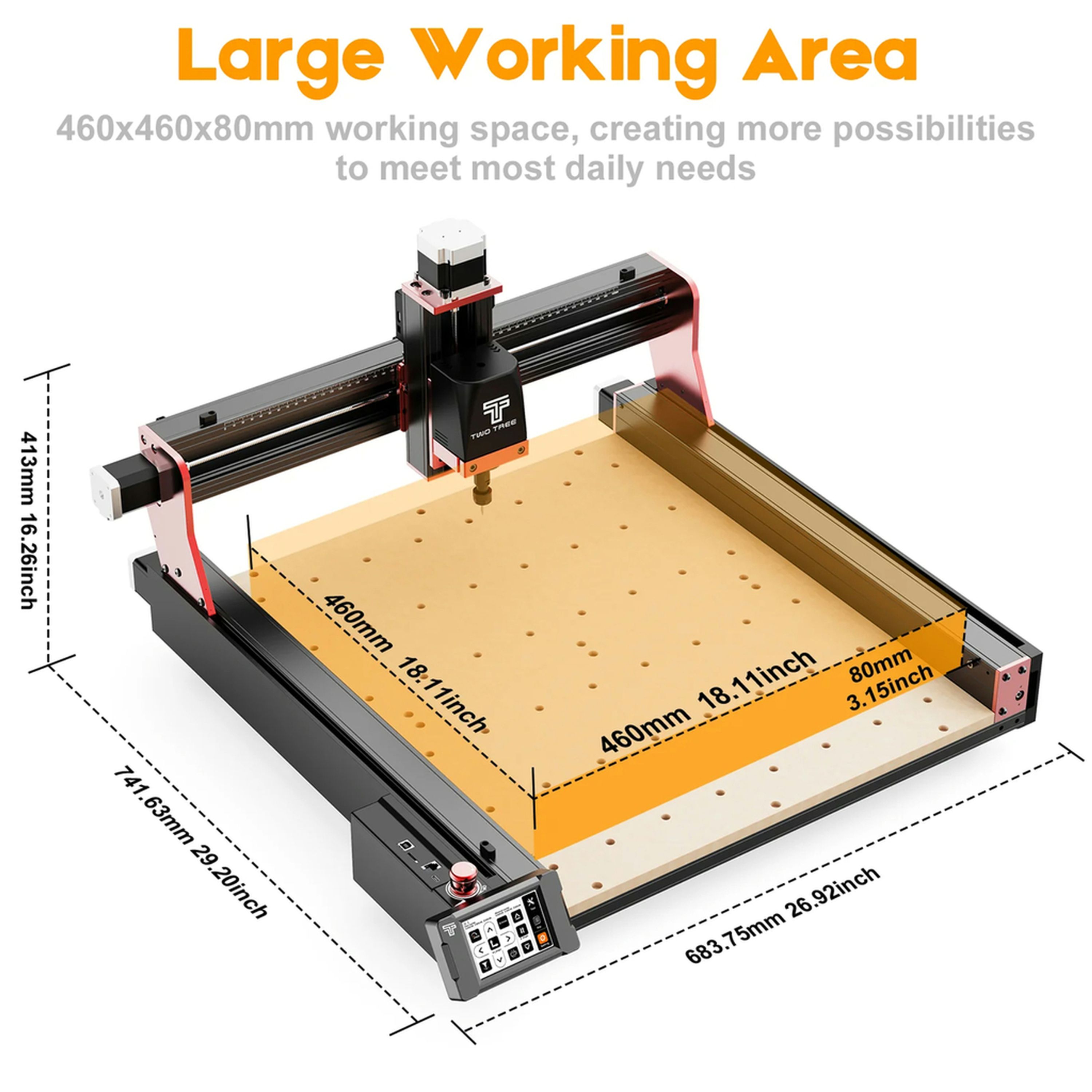 Two Trees TTC450 Pro CNC Router Machine