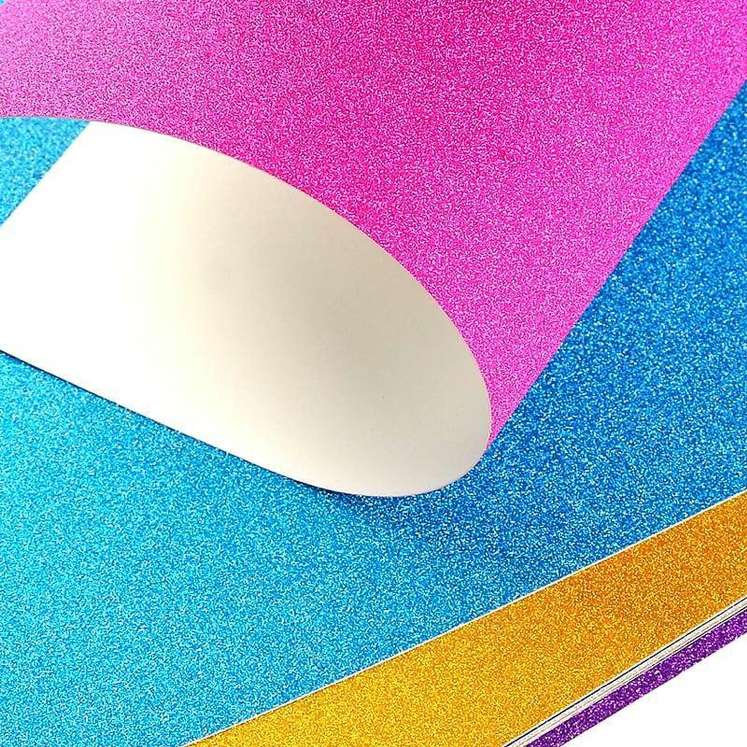 A4 Glitter cardboard random 10pcs pack