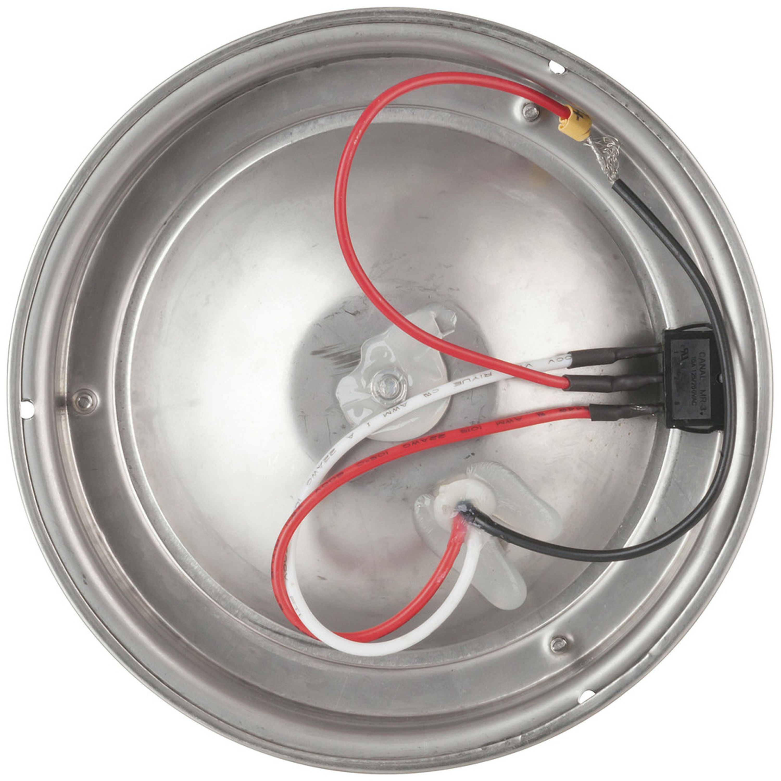 140mm Cool White LED Stainless Steel Dome Light