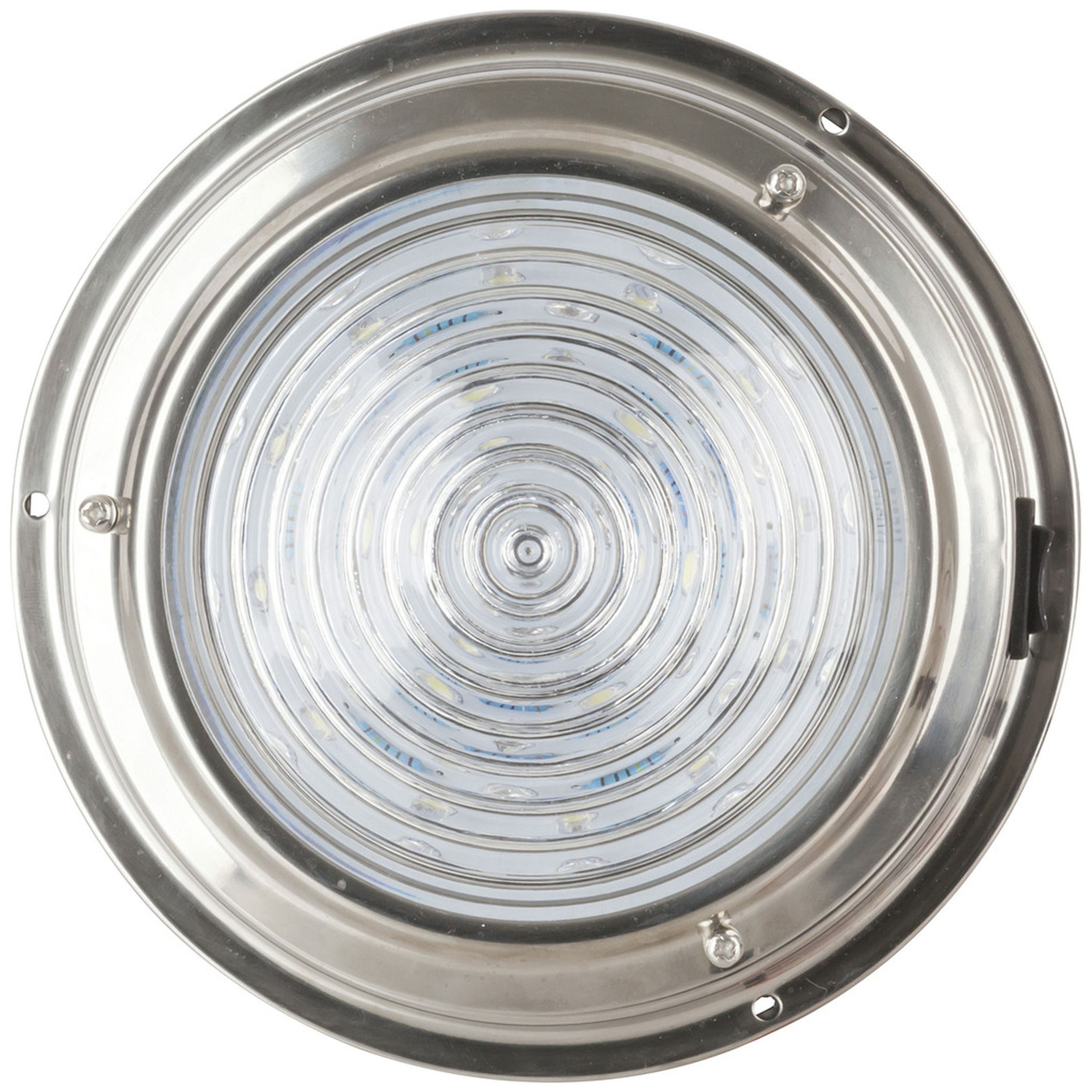 140mm Cool White LED Stainless Steel Dome Light