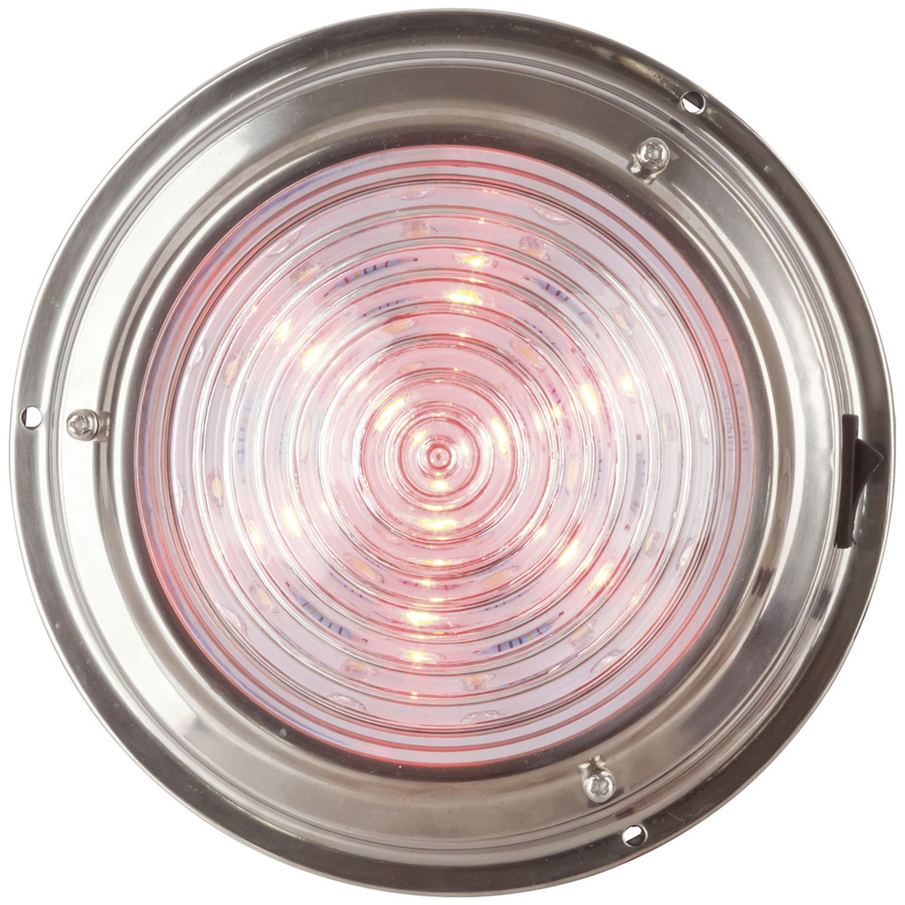 140mm Cool White LED Stainless Steel Dome Light