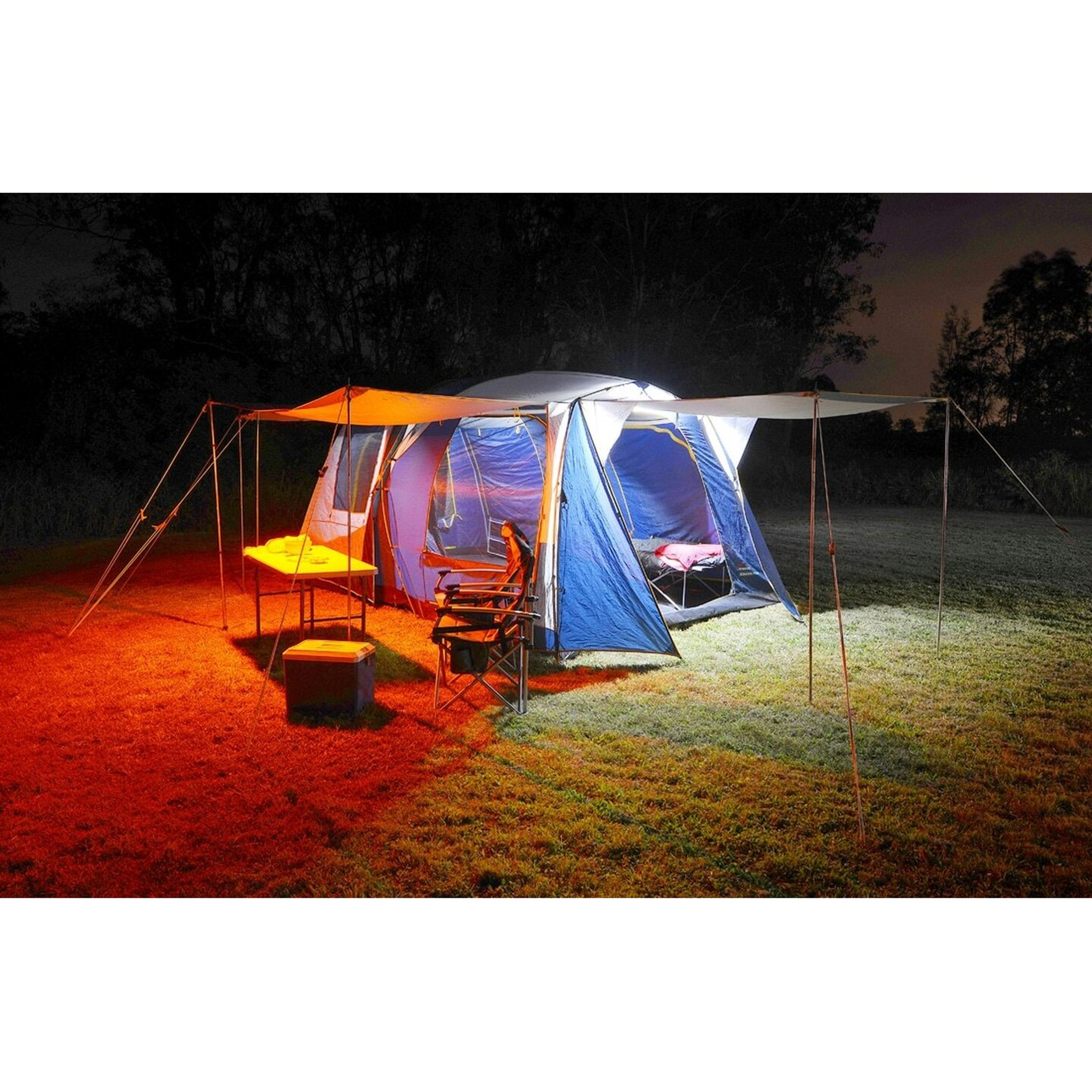 Hard Korr Camp Light Kit with 2 x 48cm Orange and White LED Bar Strips and Controller