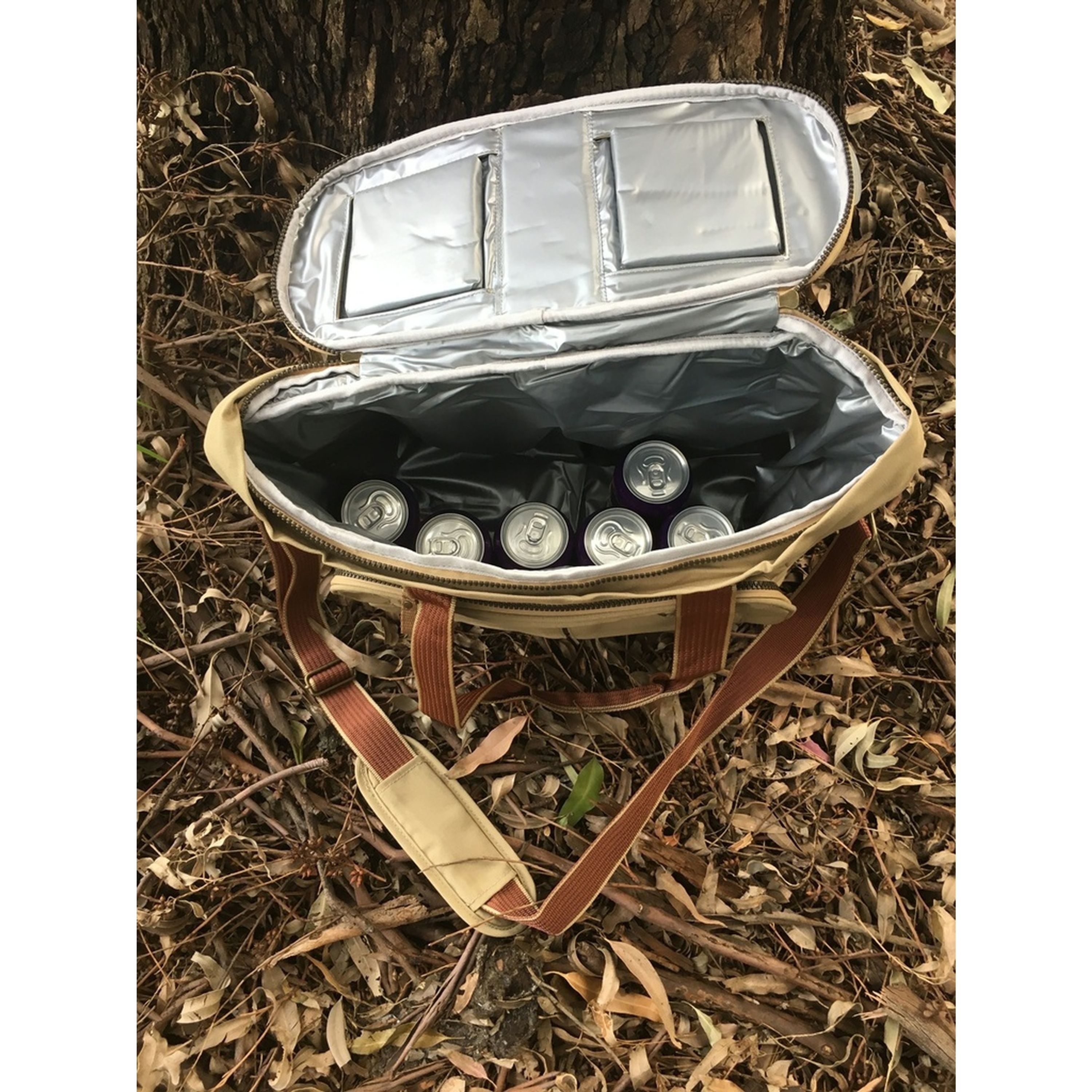 Deluxe Cooler Bag 20L with Extra Storage and Carry Straps