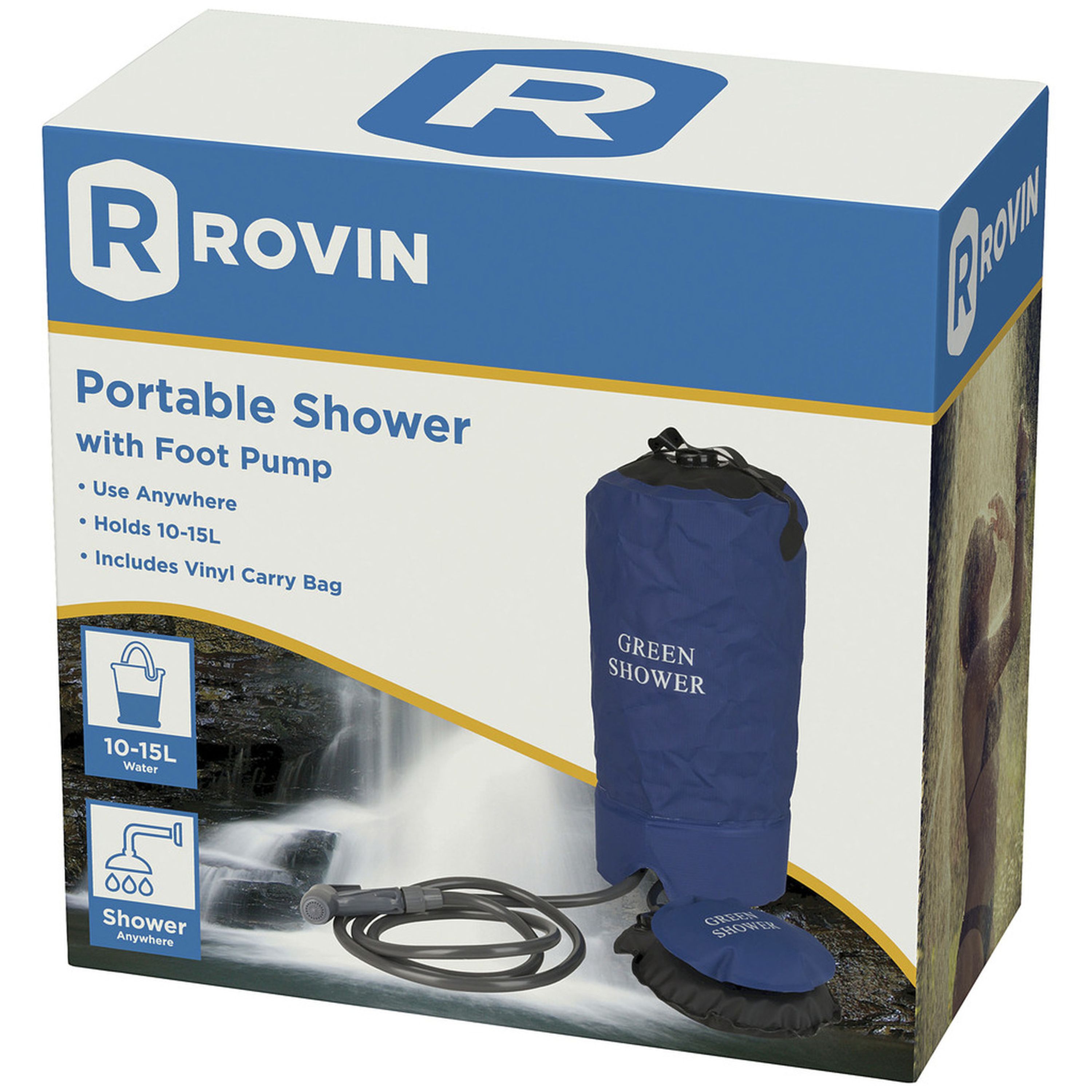 Portable Shower with Foot Pump