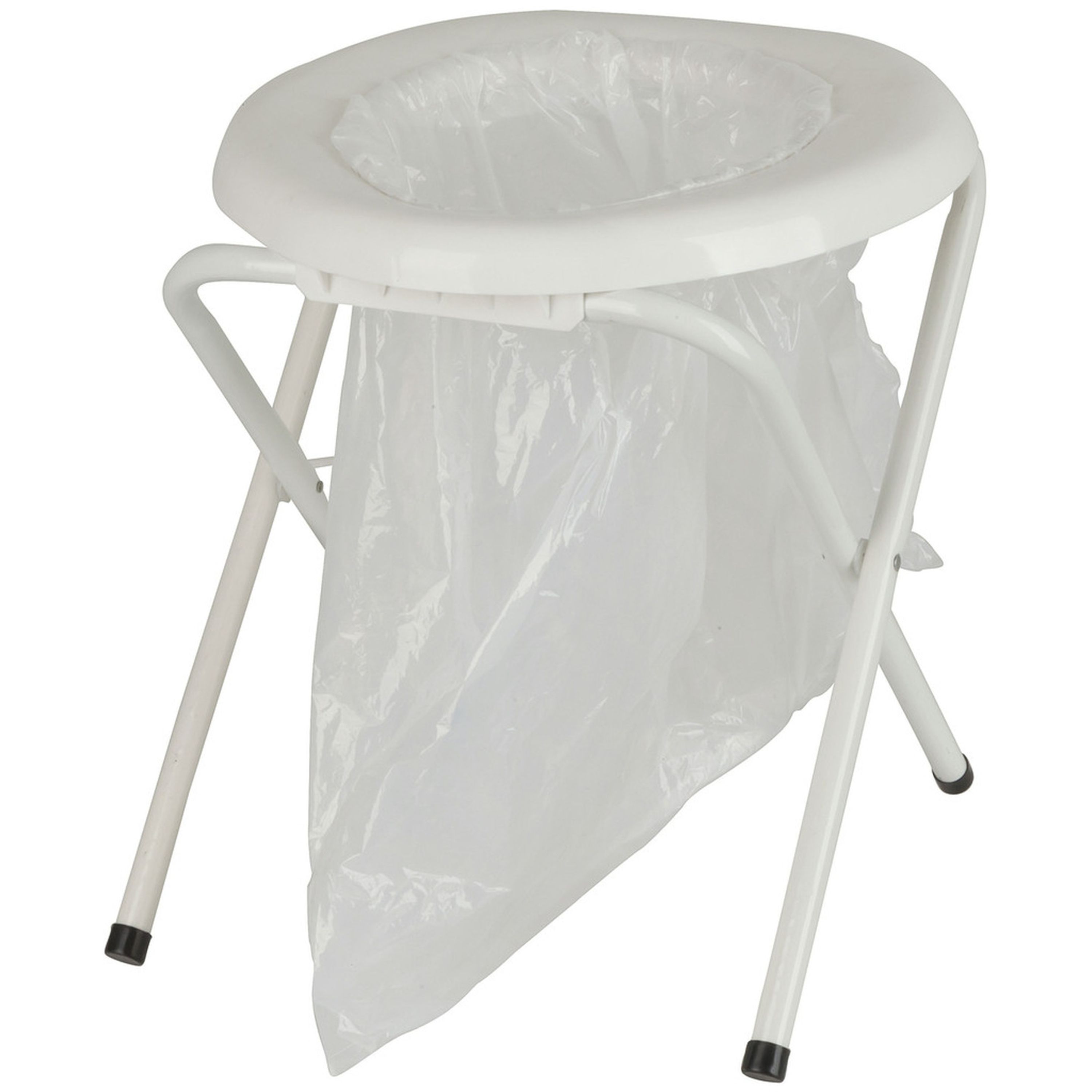 Folding Toilet With Plastic Bags