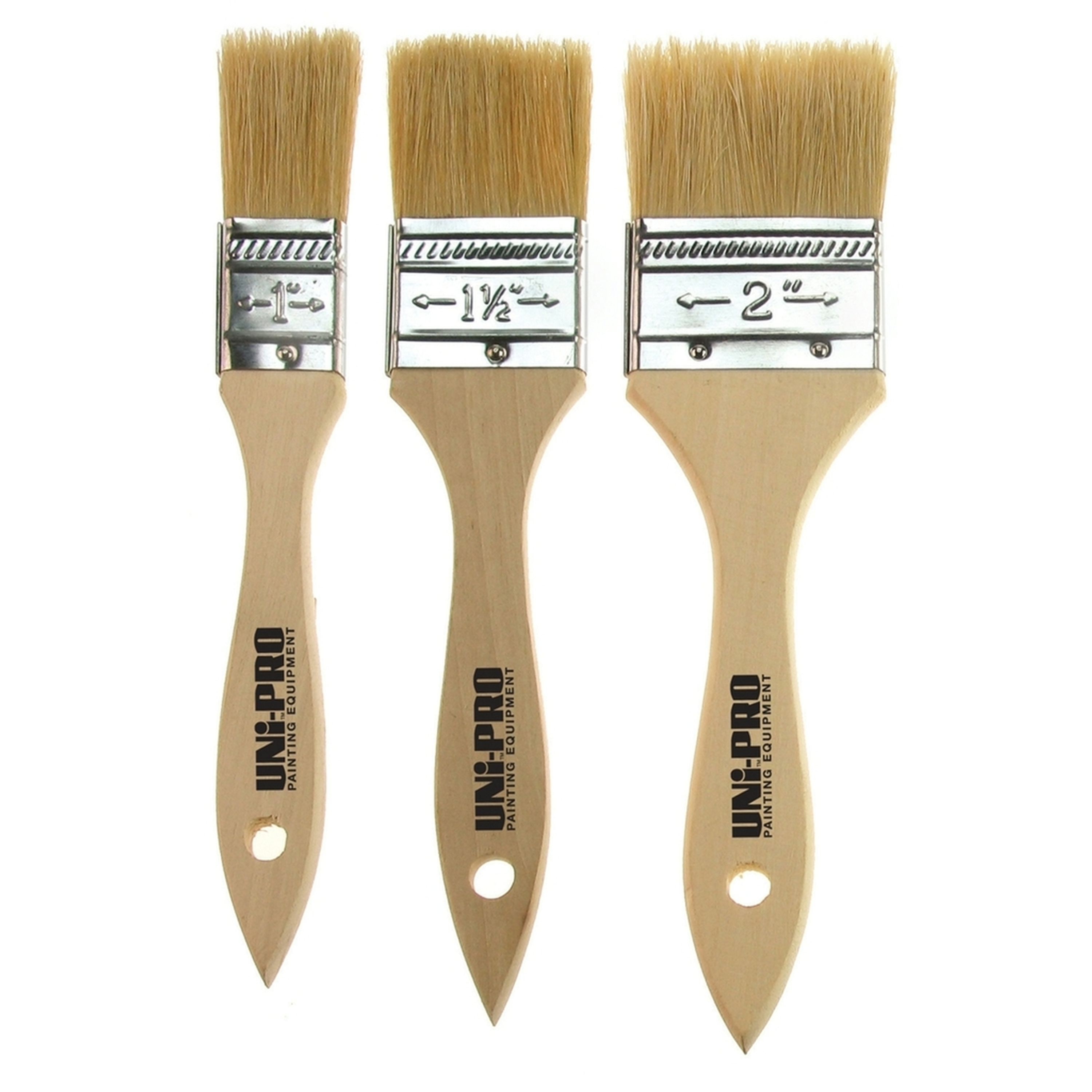 Economy Coarse Bristle Brushes - 2 50mm 200mm Overall