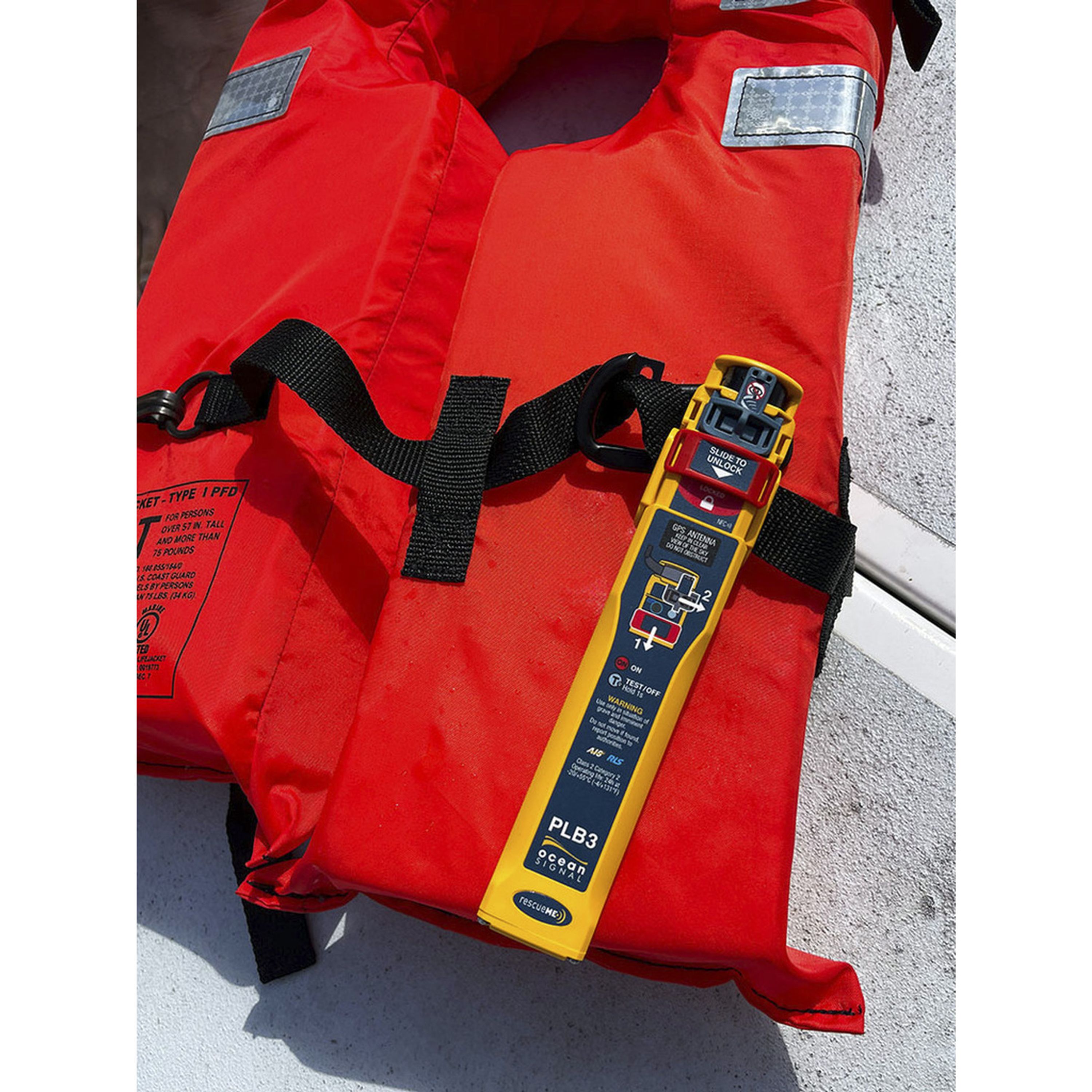 Ocean Signal RescueME Personal Locator Beacon with AIS NFC and RLS