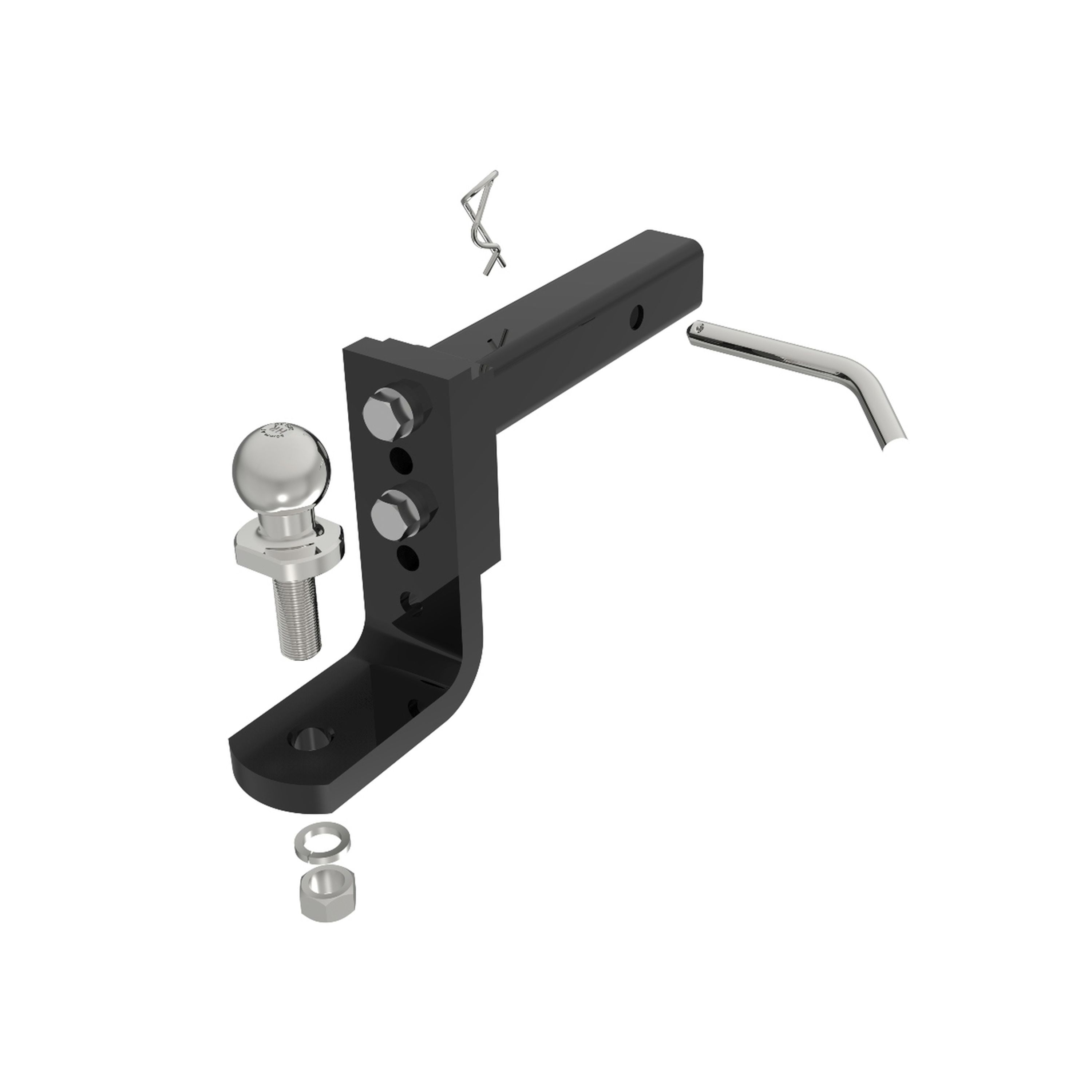 Hayman Reese ADJUSTABLE TOW BAR BALL MOUNT HITCH 2.5T
