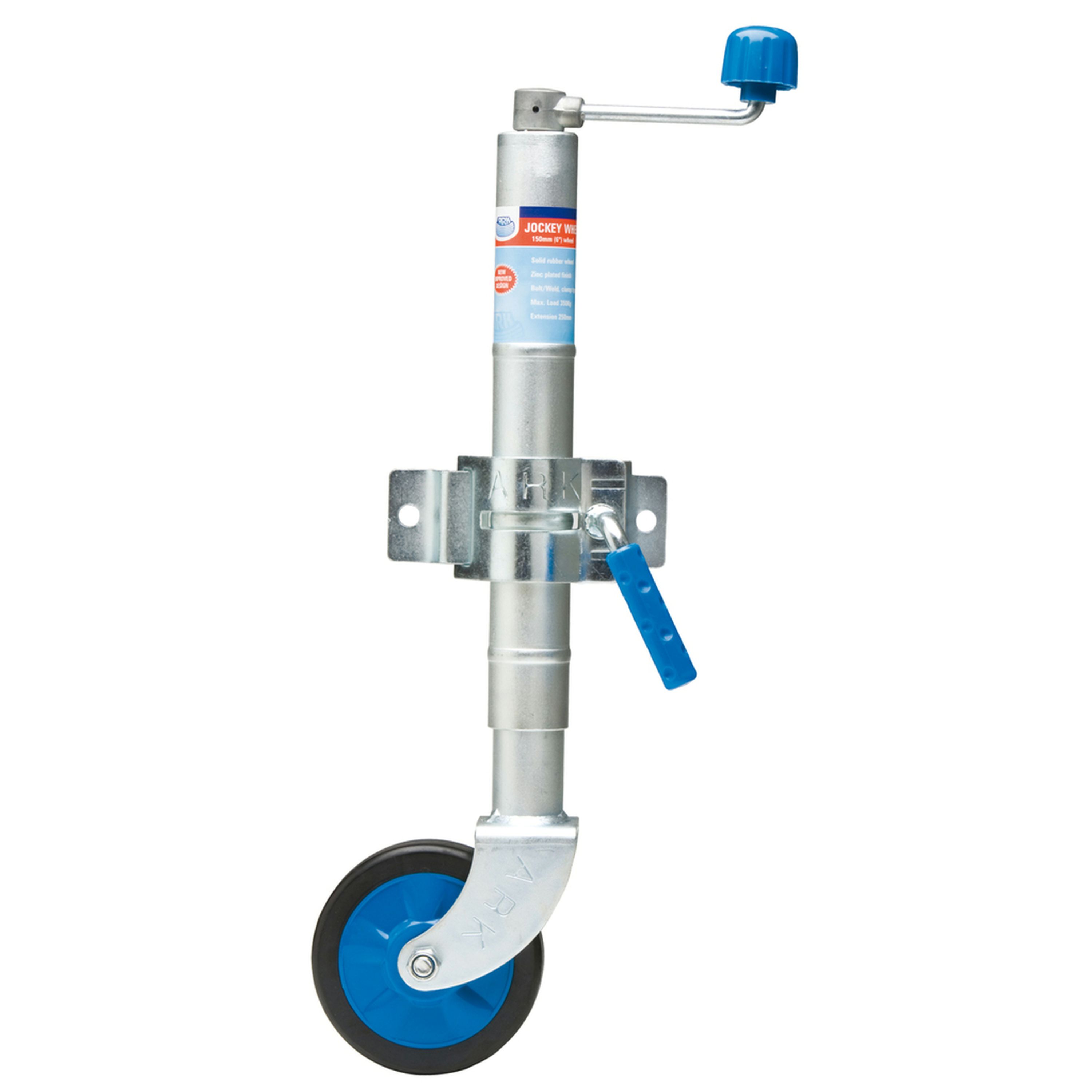 Standard 6 150mm Jockey Wheels - Includes Standard Clamp Assembly