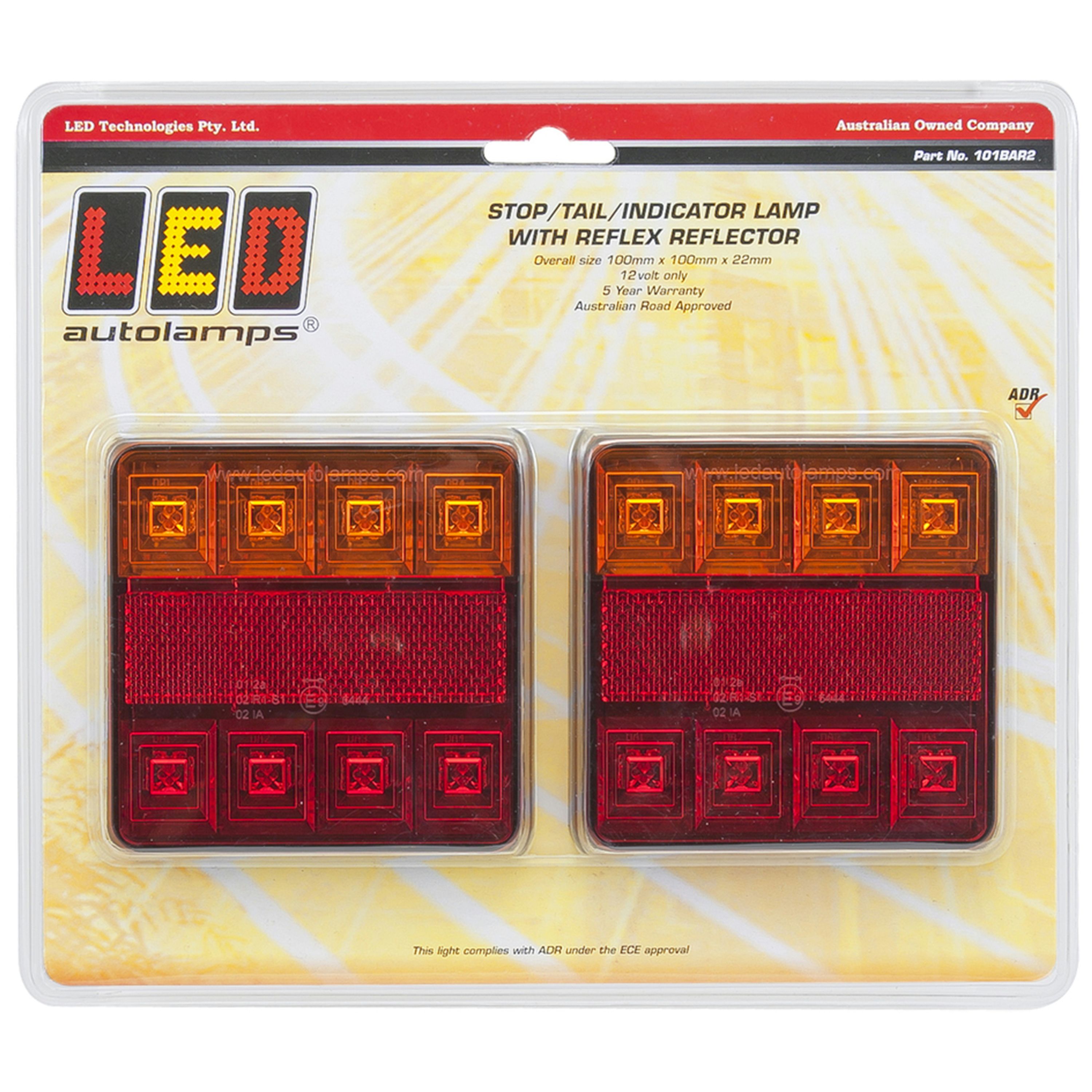 Trailer Light LED Combo Sets - Stop/Tail/Turn Set