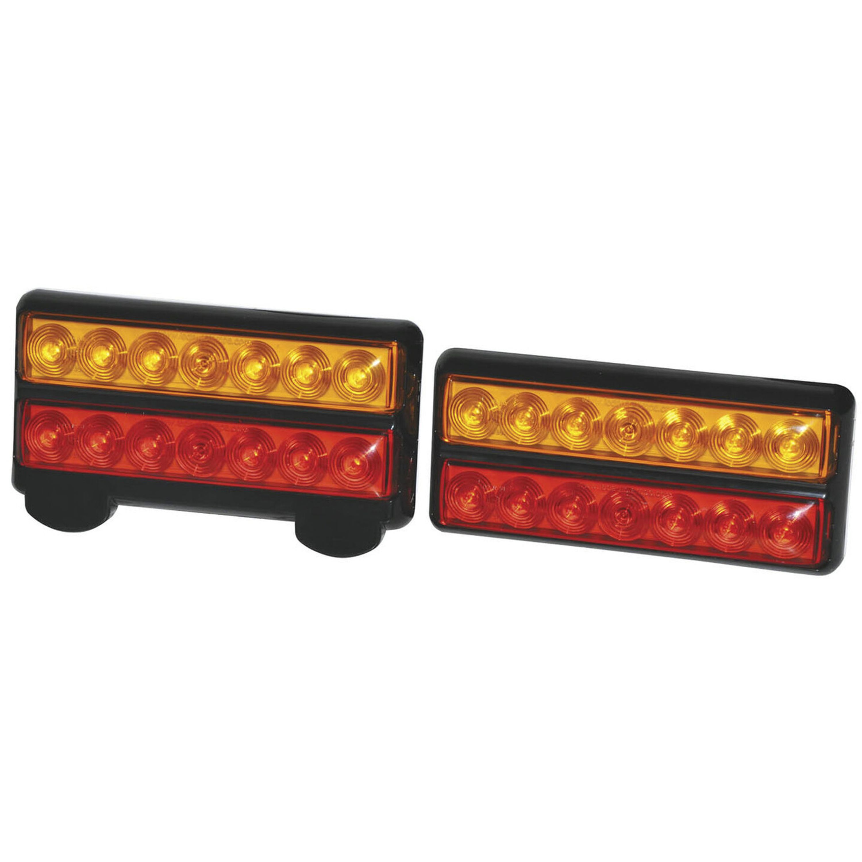 Extra Large Stop/Tail/Turn Light Sets - Combo Set Number Plate Light 200L x 93Wmm