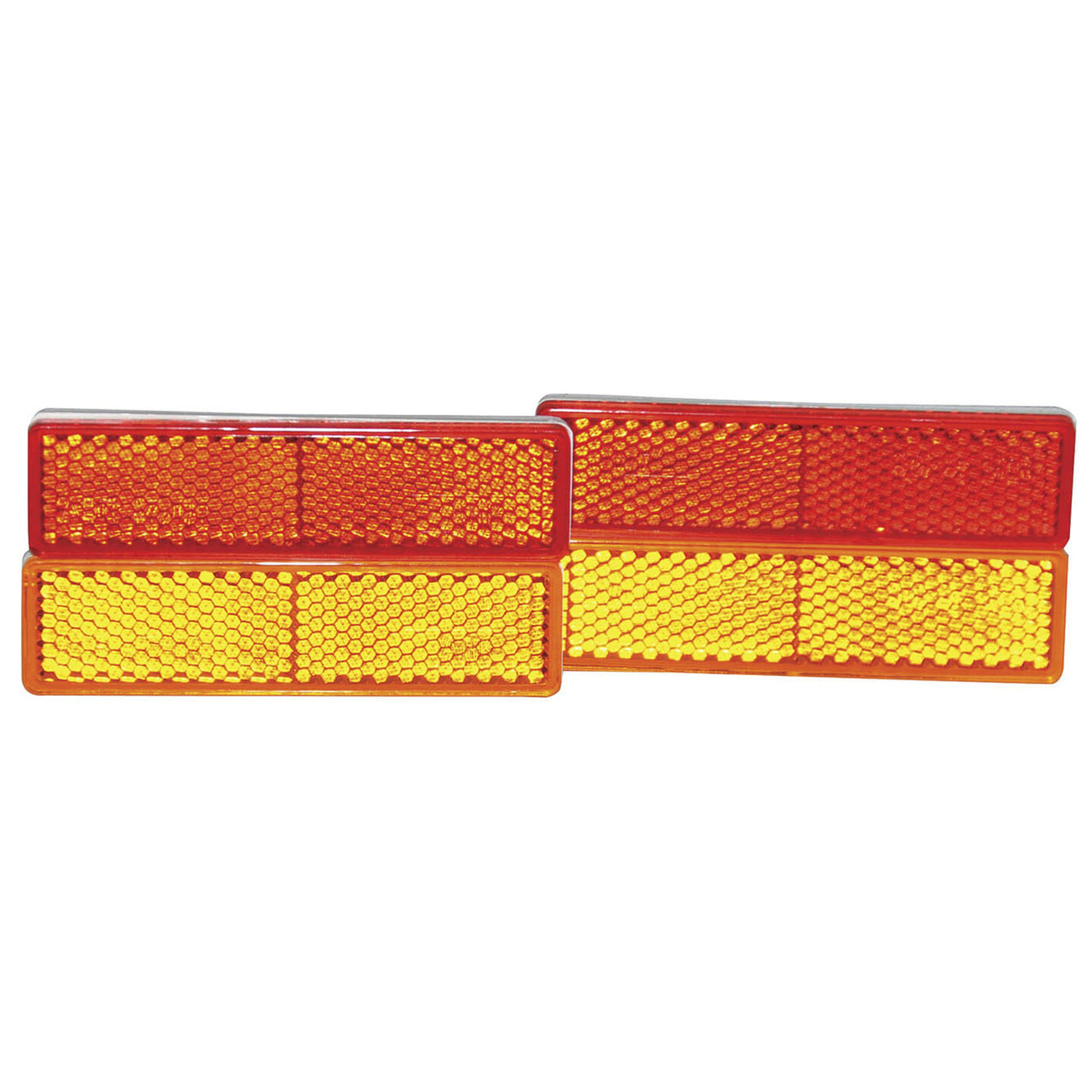 Trailer/ Other Vehicle Reflectors - Combo - 85 x 22mm Pack of 4