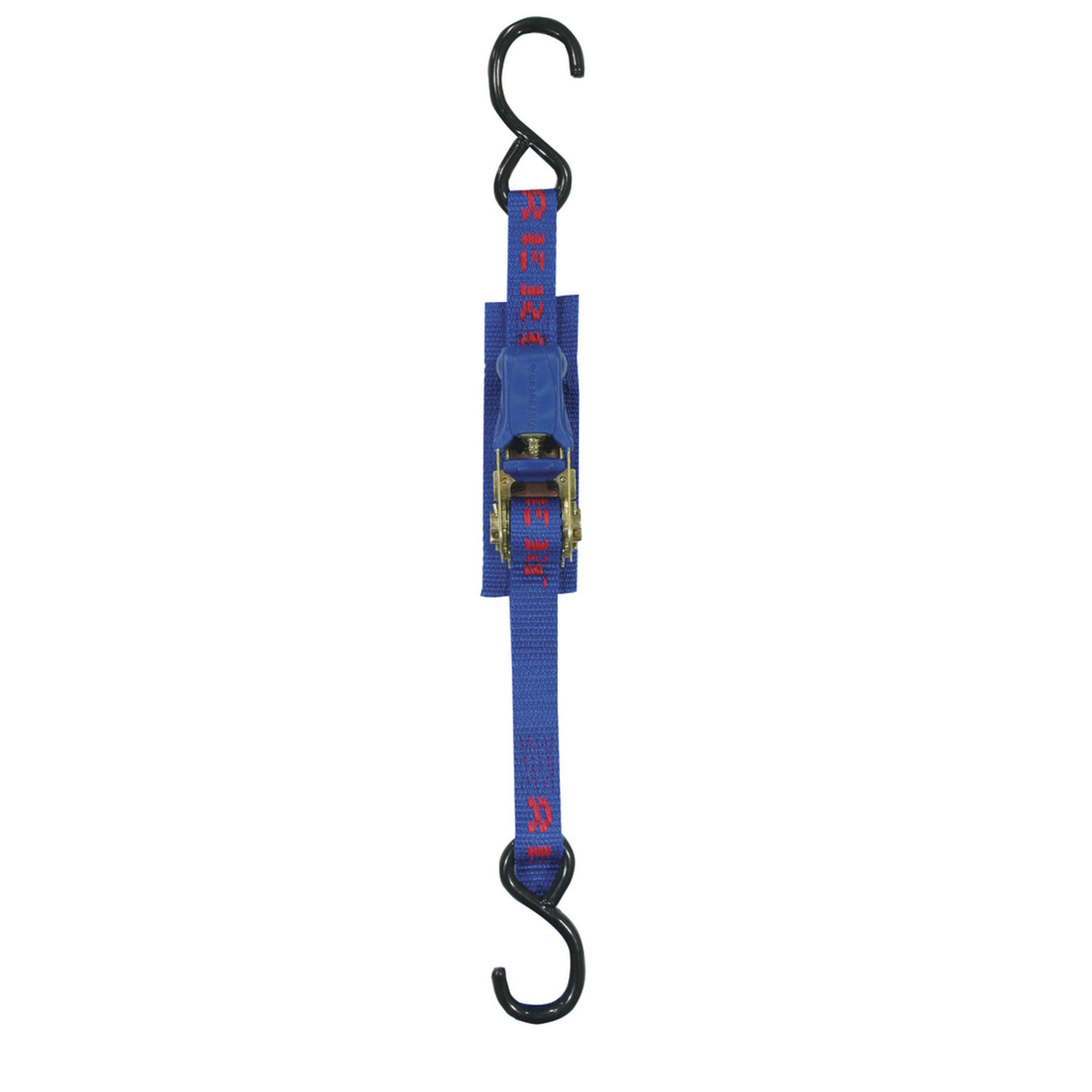 Twin Pack tie down ratchet strap 1.5x25mm Hook/Hook Ratchet 800kg