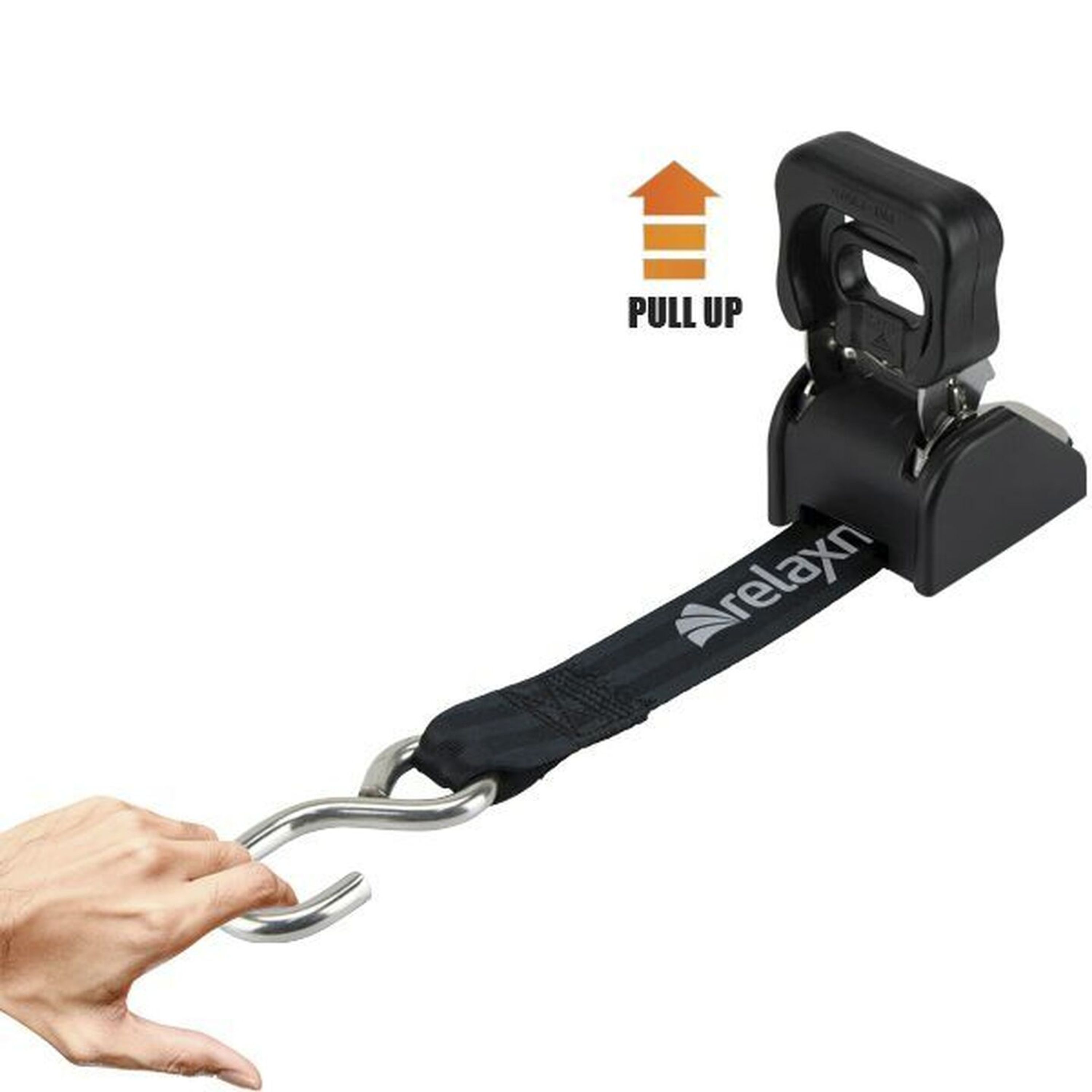 Tie down Ratchet retractable SS 1.2M x 50mm