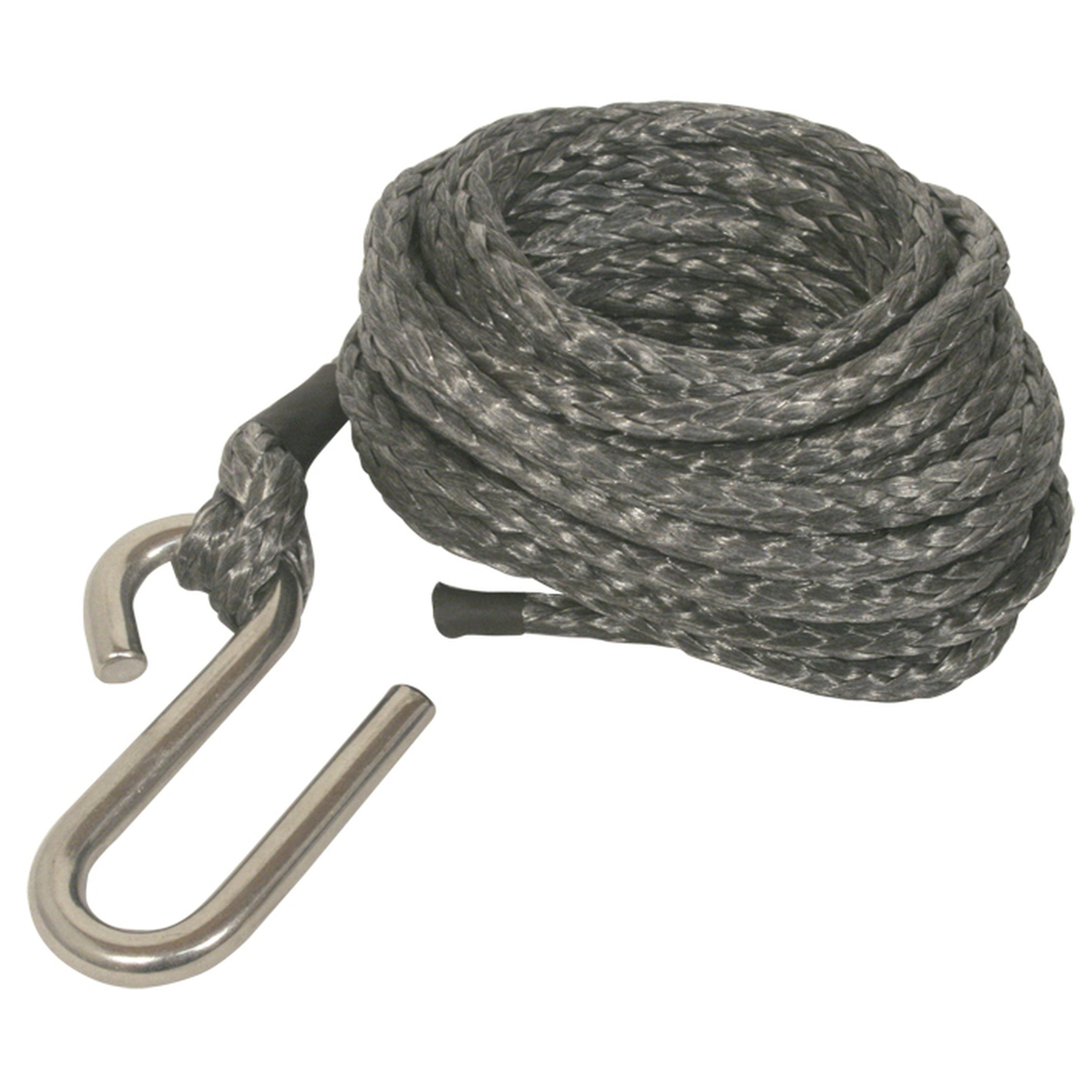 Synthetic Winch Rope - 5mm x 6m 20ft  - 5mm Rope x 6m 20ft