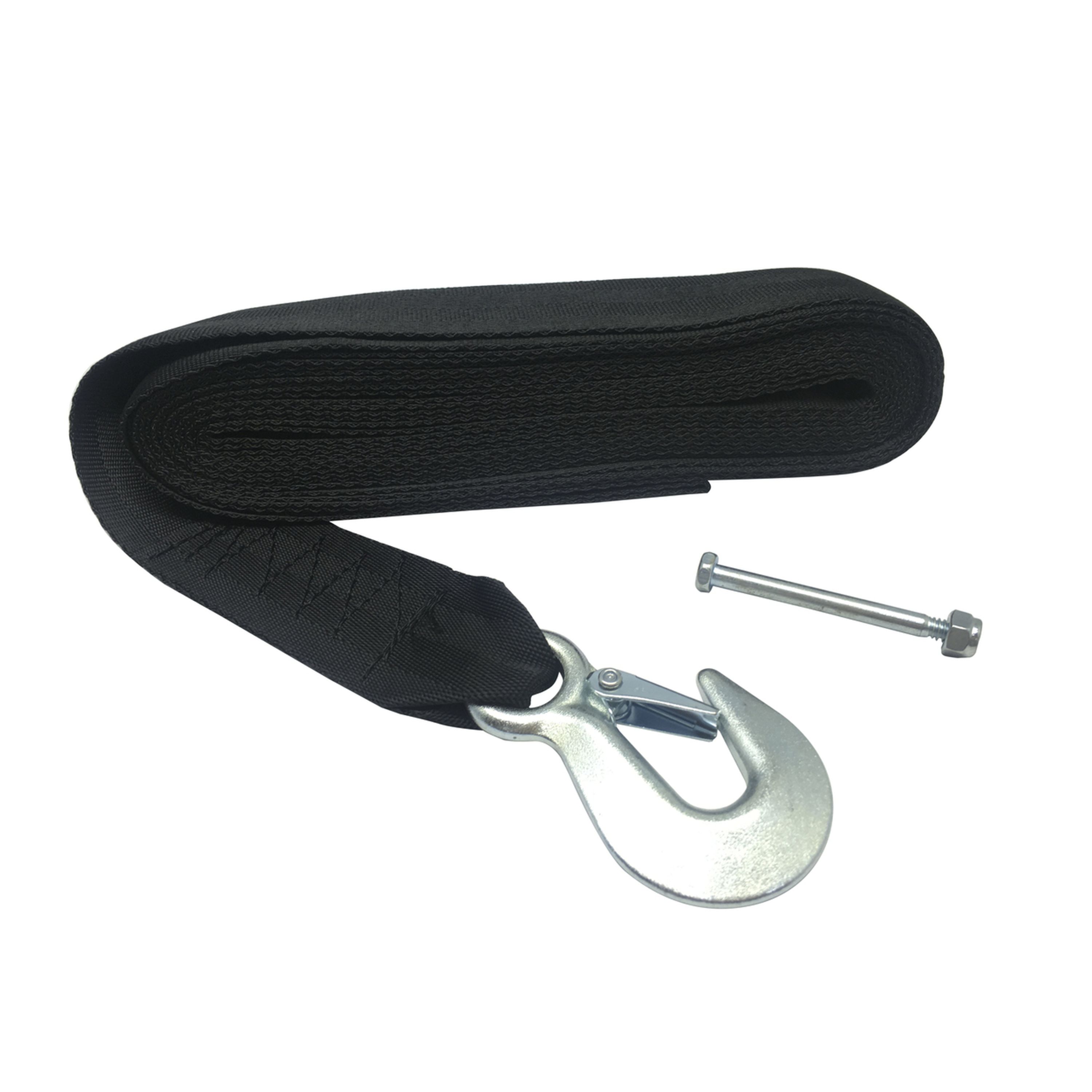 Nylon Strap Line 7.5m x 50mm Snaphook 550kg