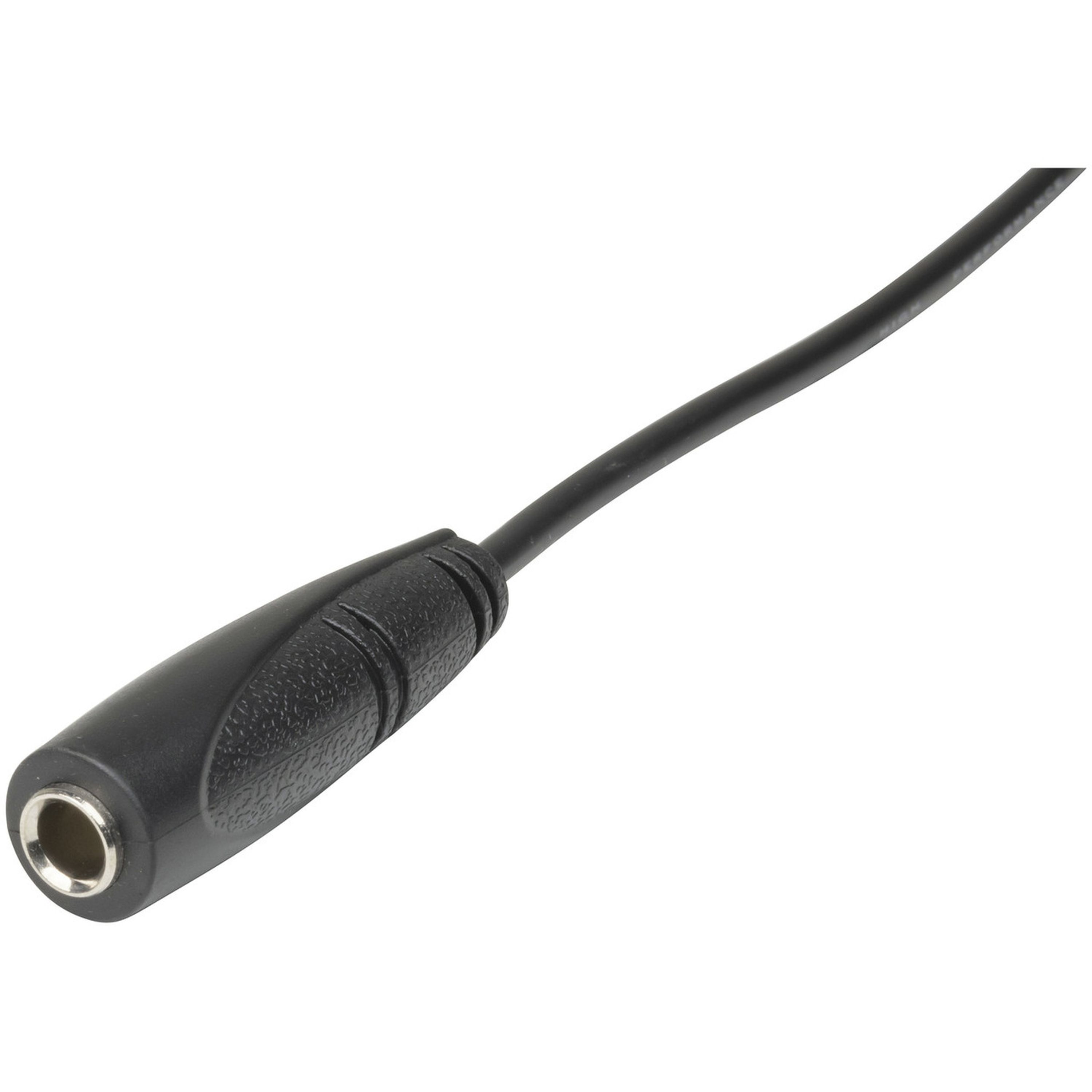 6.5mm Mono Plug to 6.5mm Mono Socket Audio Cable - 5m