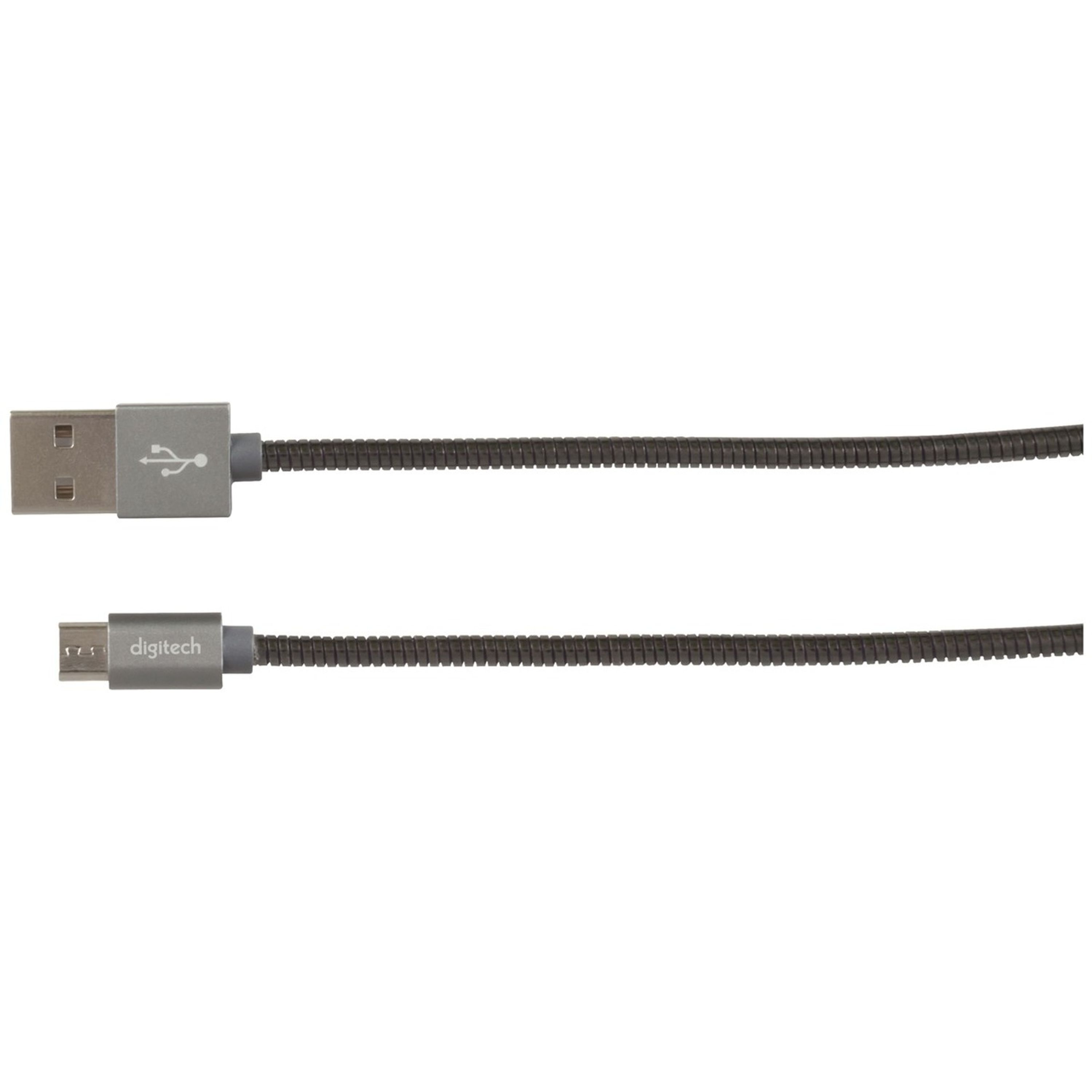 USB A plug cable to Micro USB 2.0 plug cable  1M