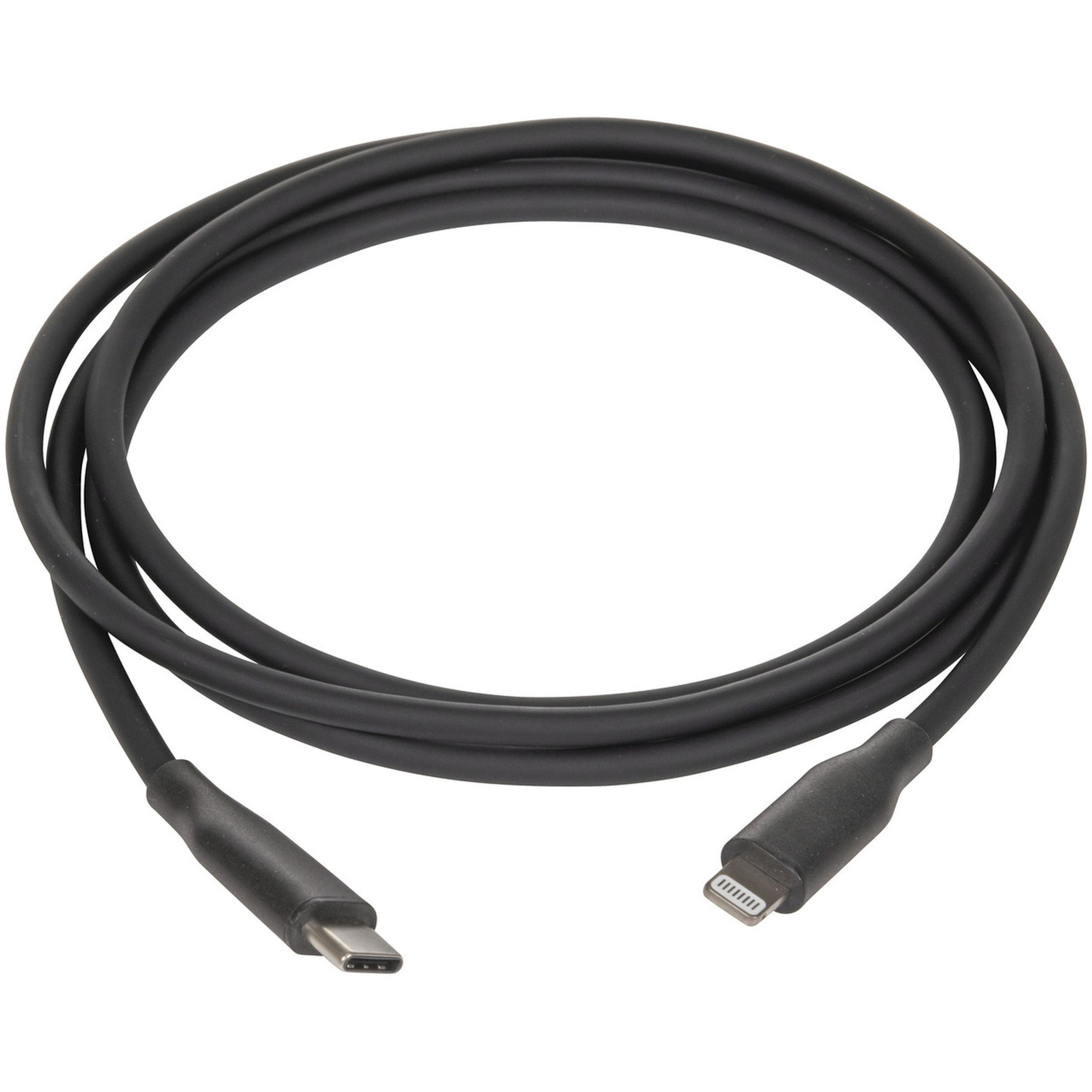 1.2m Black Silicone USB Type-C to Lightning™ MFi Cable