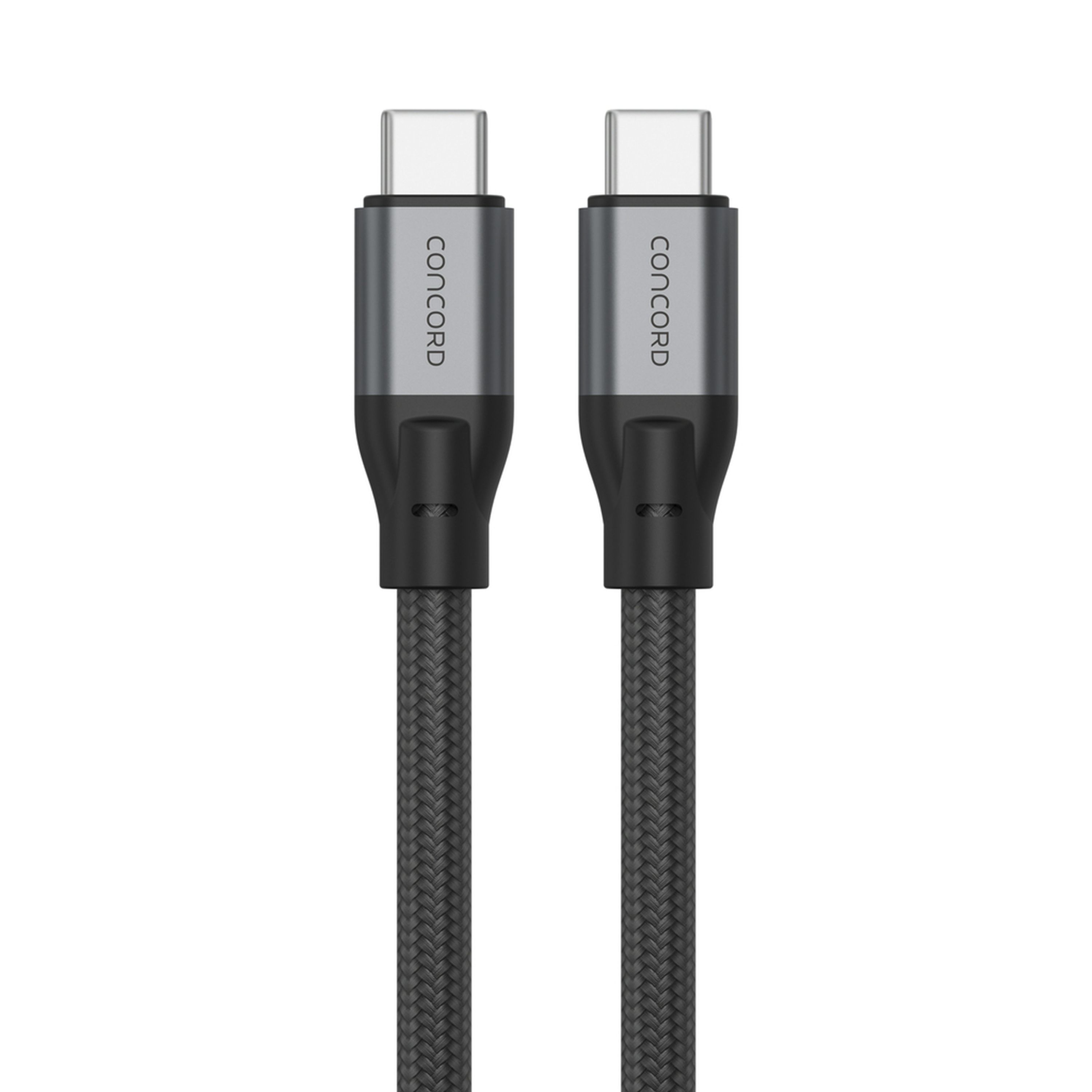 USB-C 4.0 Cable C-Plug - C-Plug 40Gbps 240W PD Aluminium Braided 1M
