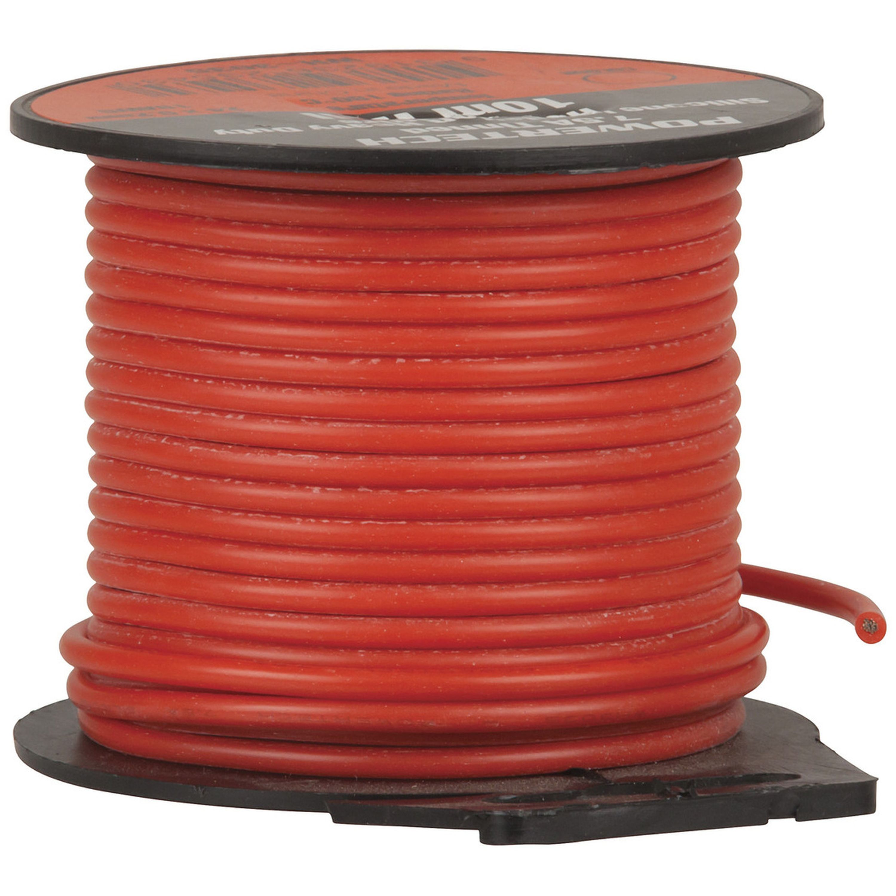 7.5A Heavy Duty Silicone Hook Up Wire - 10m Roll - Red