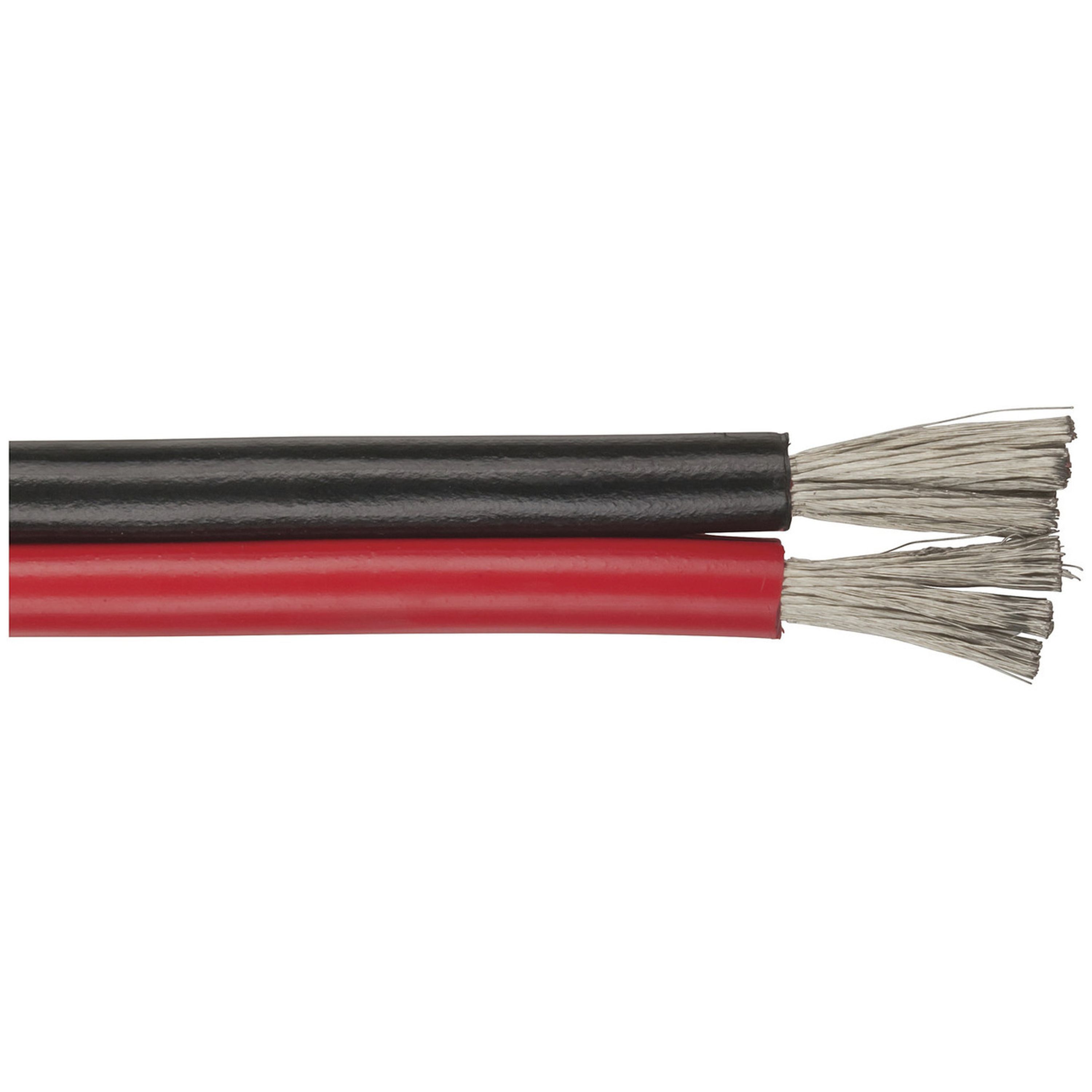 6 Gauge Figure 8 Power Cable - Red Black - Sold as 50m roll