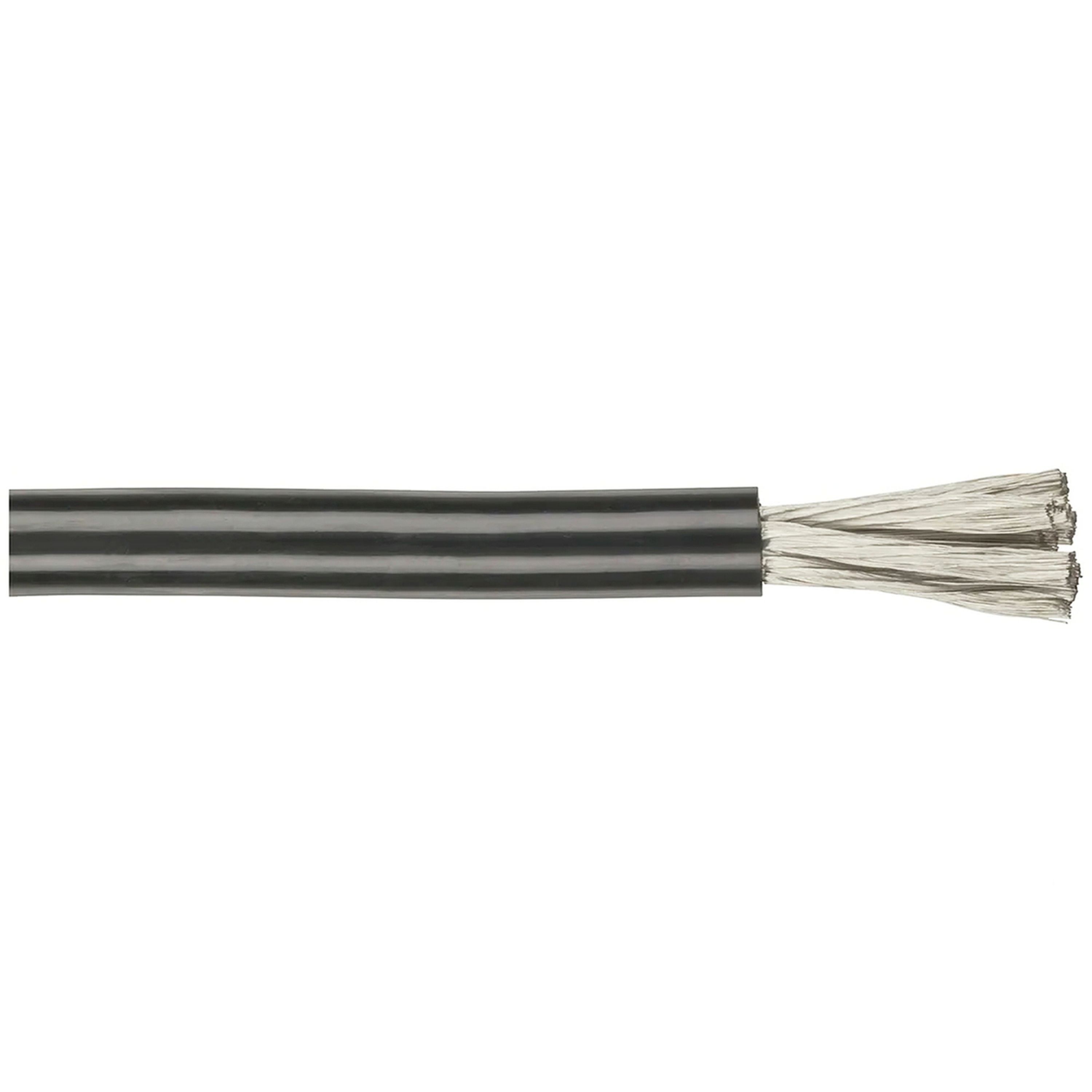 6 Gauge Mega High Current OFC Power Cable - Black