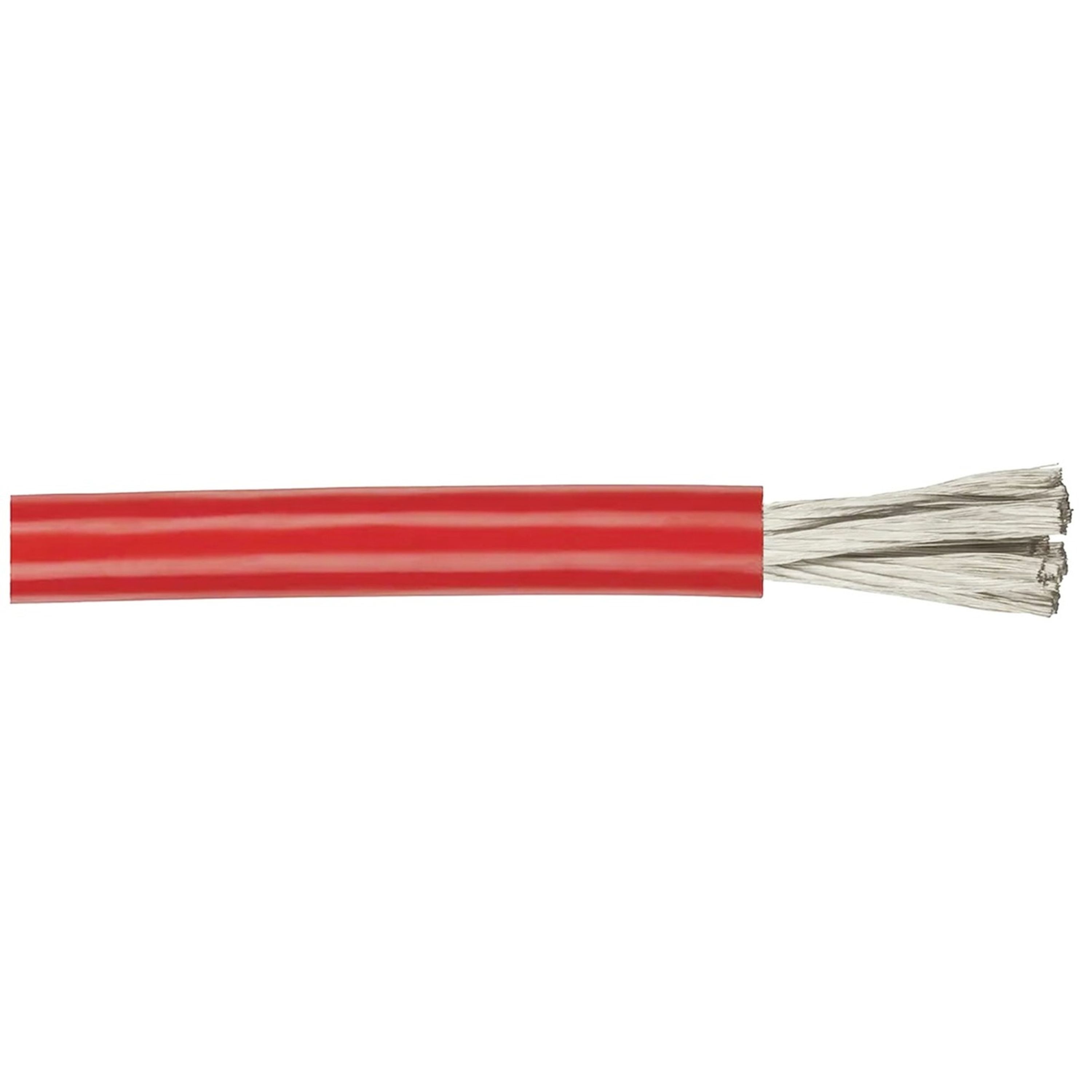 6 Gauge Ultra High Current OFC Power cable - Red - Sold as 30m roll