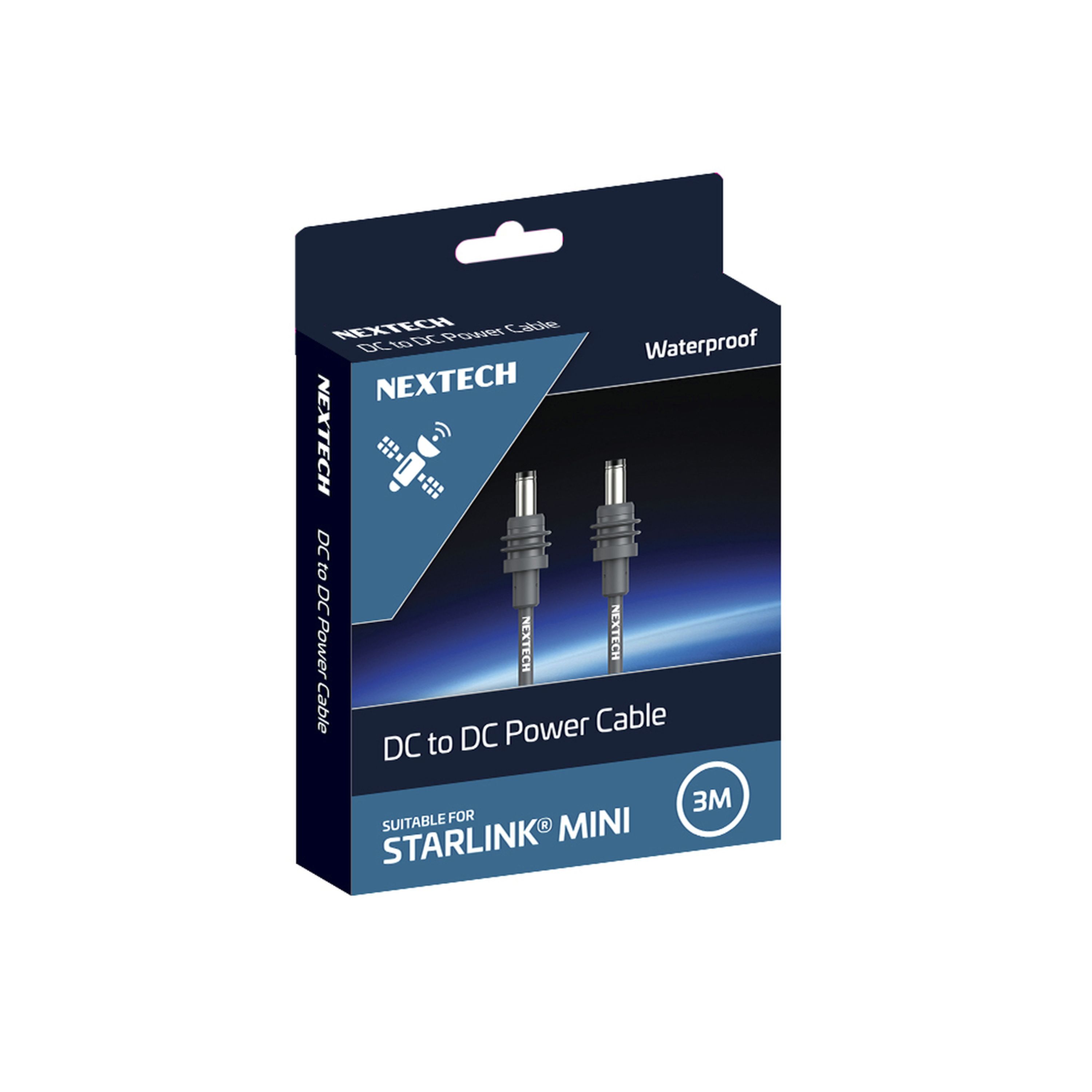 DC to DC Power Cable suitable for Starlink Mini - 3m