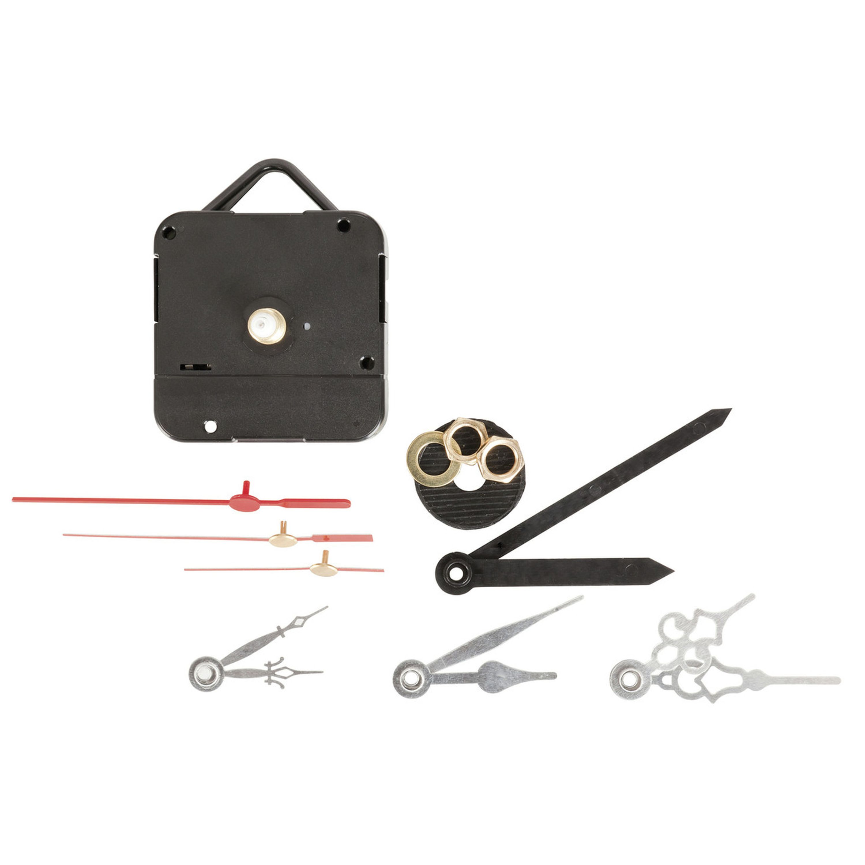 Universal Clock Repair Kit with Quartz Clock Movement