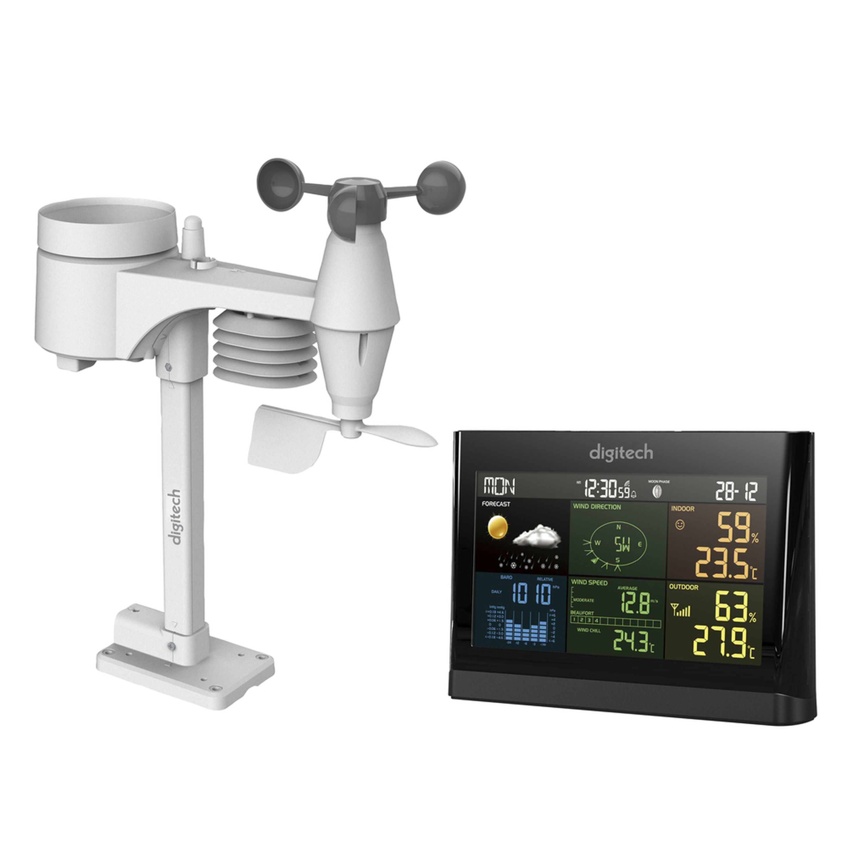 Digital Weather Station with Colour Display