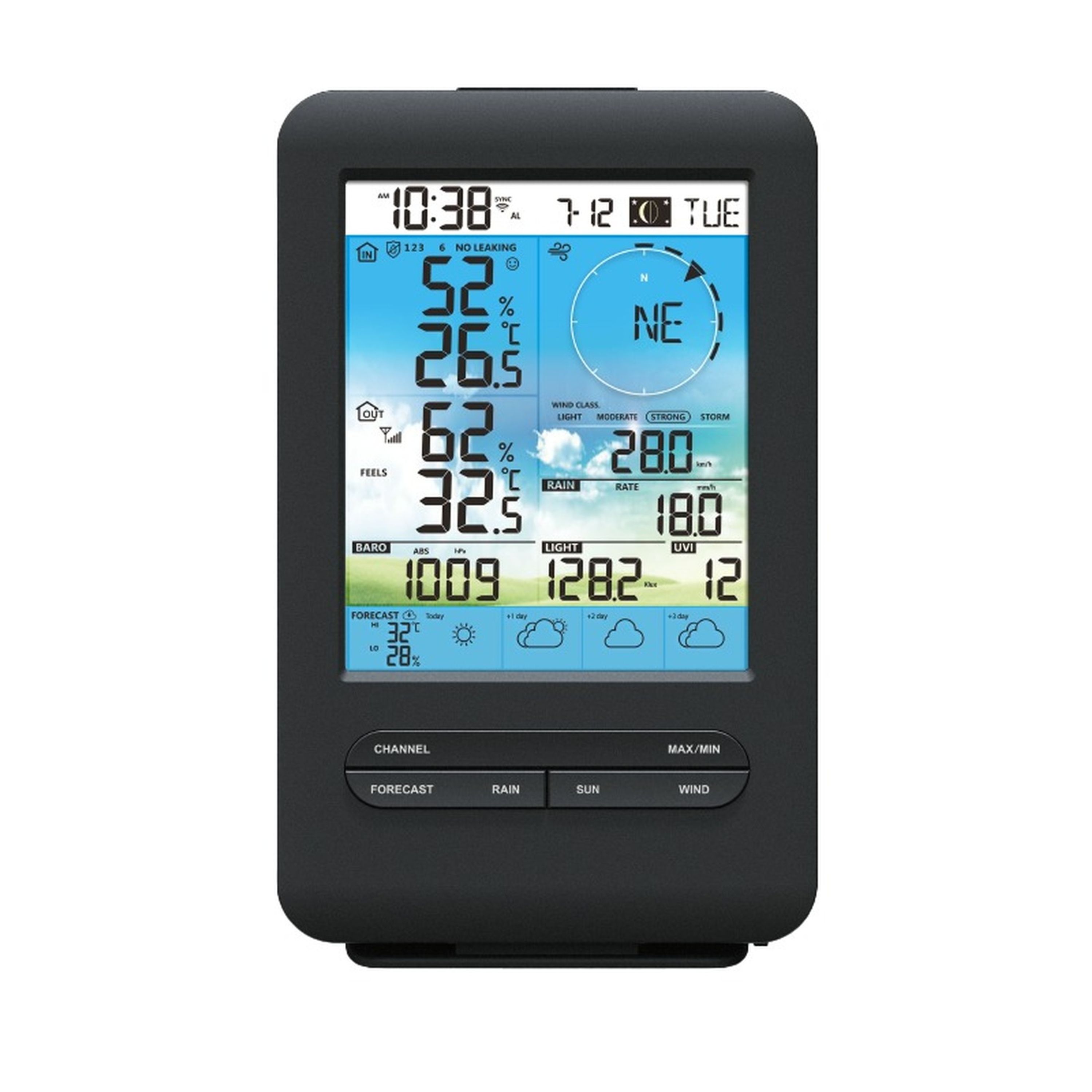Wireless Digital Weather Station with 4 Day Forecasting and WiFi