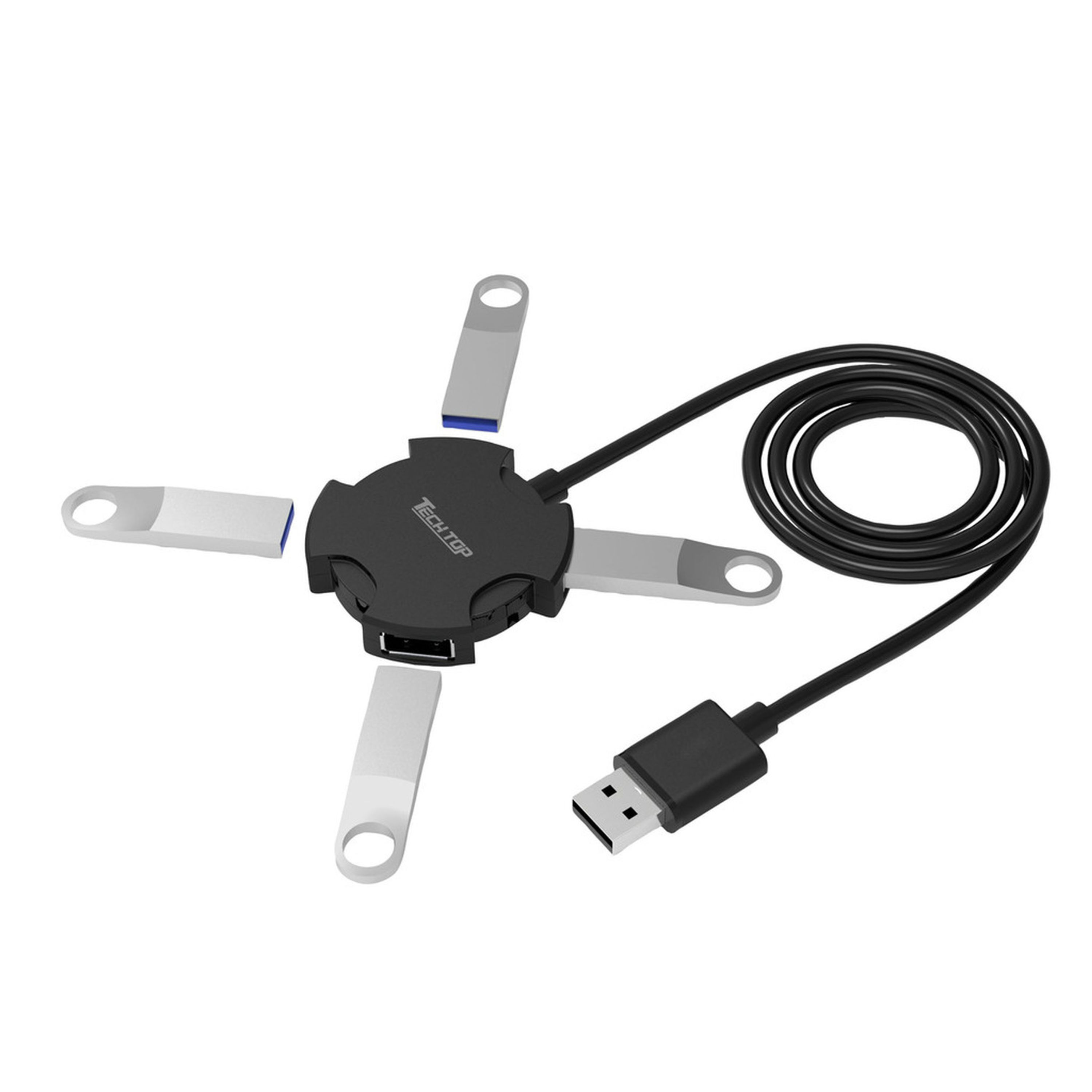 4 port Ultra Slim USB Hub 2.0