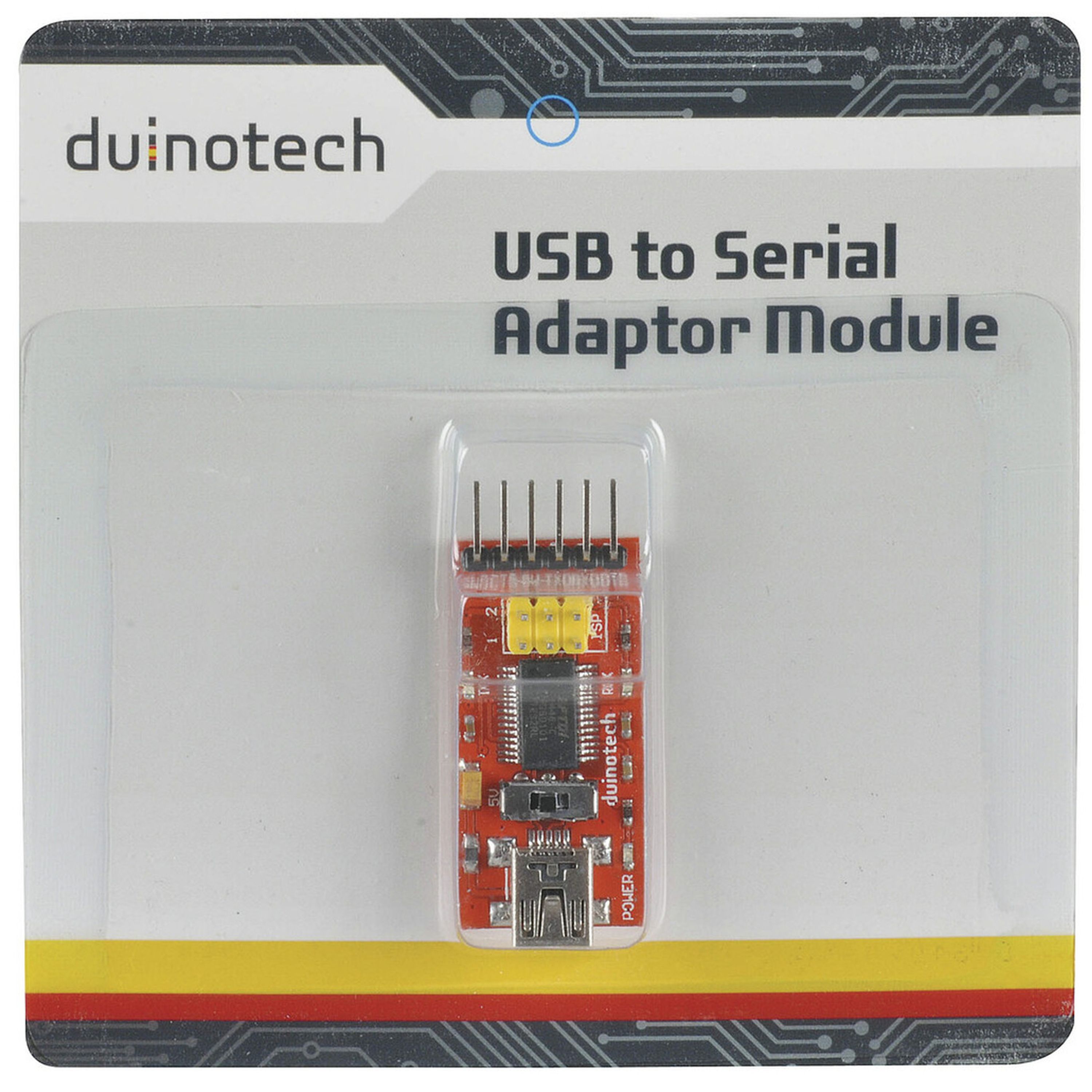 Duinotech Arduino Compatible USB to Serial Adaptor