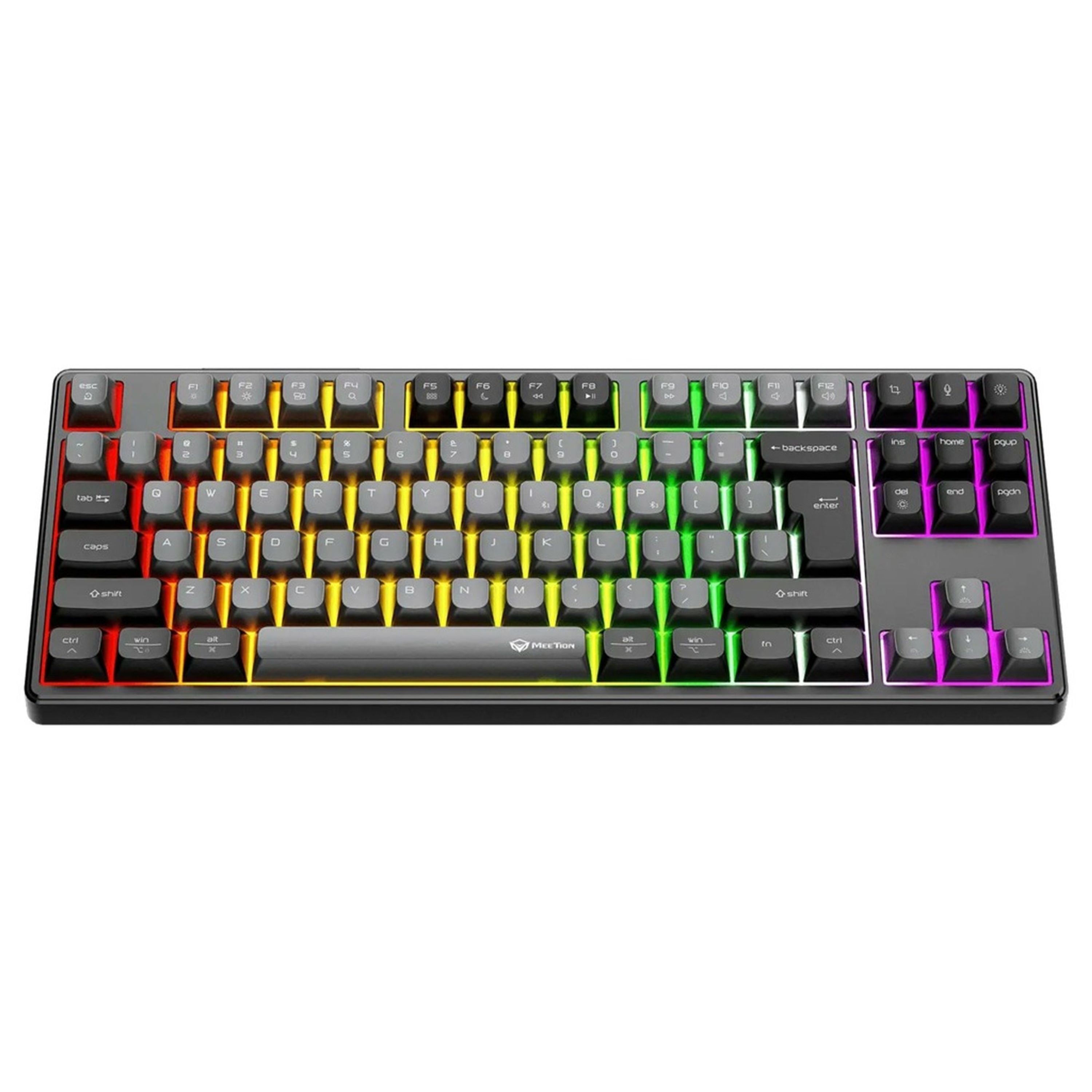 MEETION Gaming Cable+Wireless (2.4G+BT) Mechanical Keyboard RGB