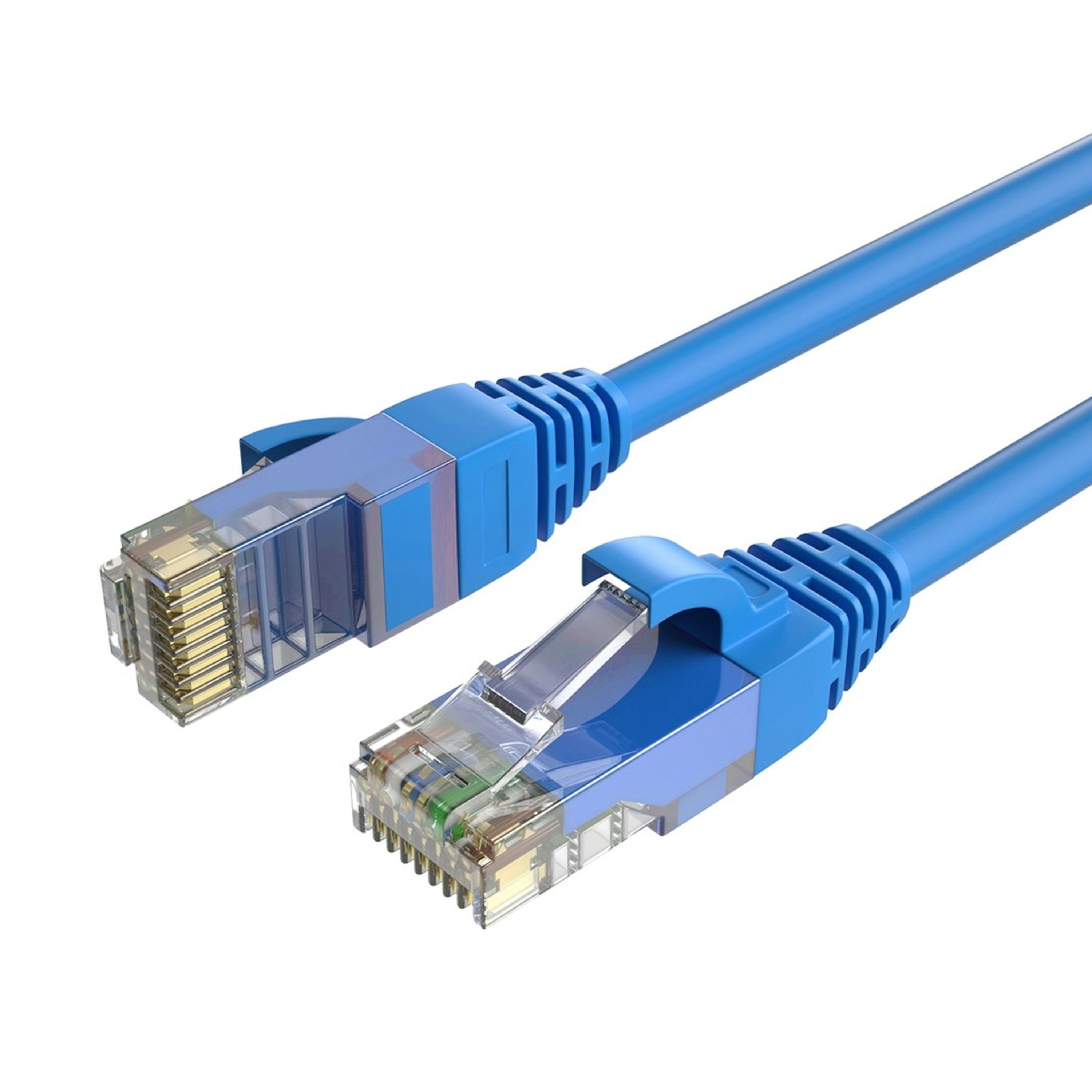 Cat6a Patch Cable 1m Blue - Disco