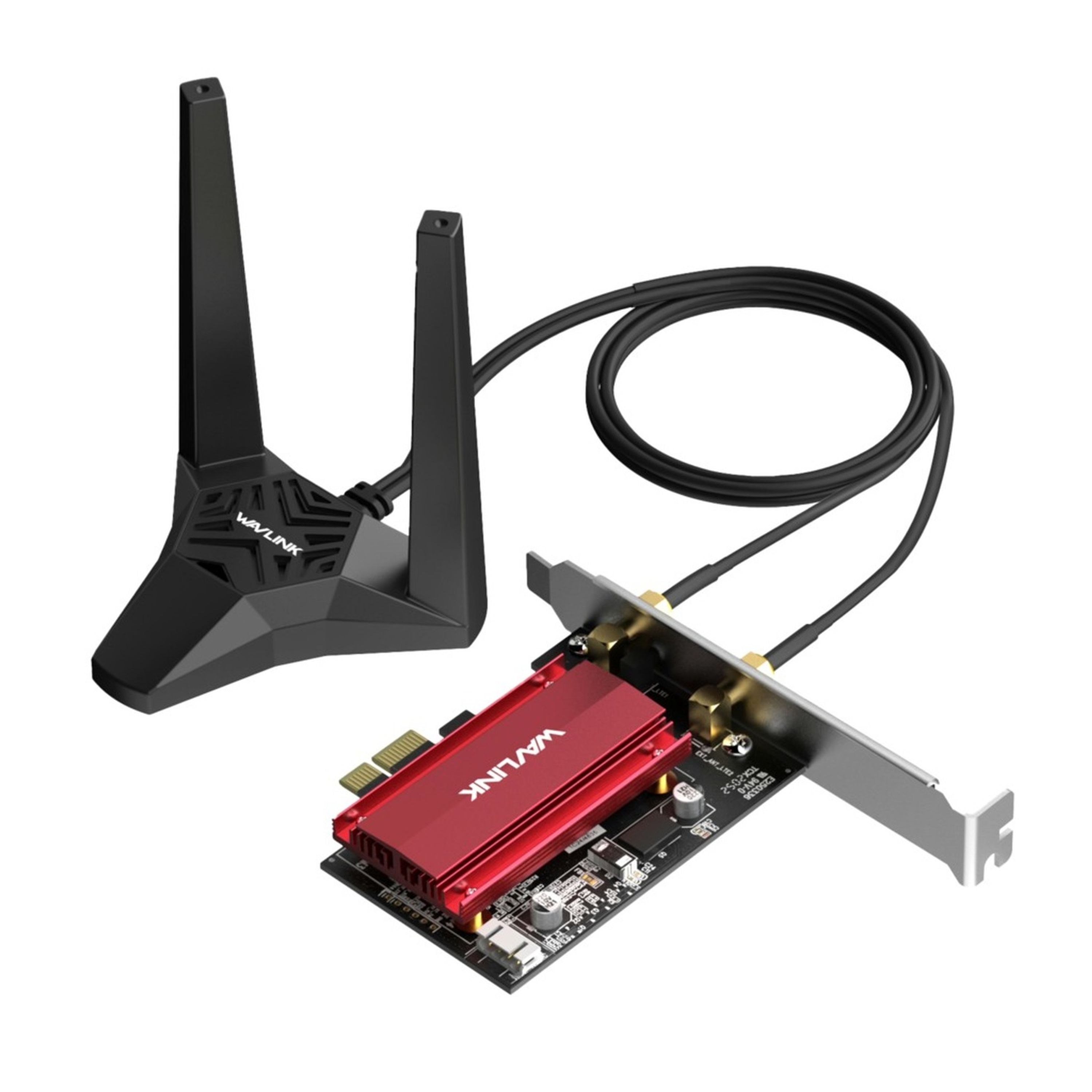 AX5400 WiFi 6E Tri-Band PCIe card with Bluetooth 5.3 Intel AX210