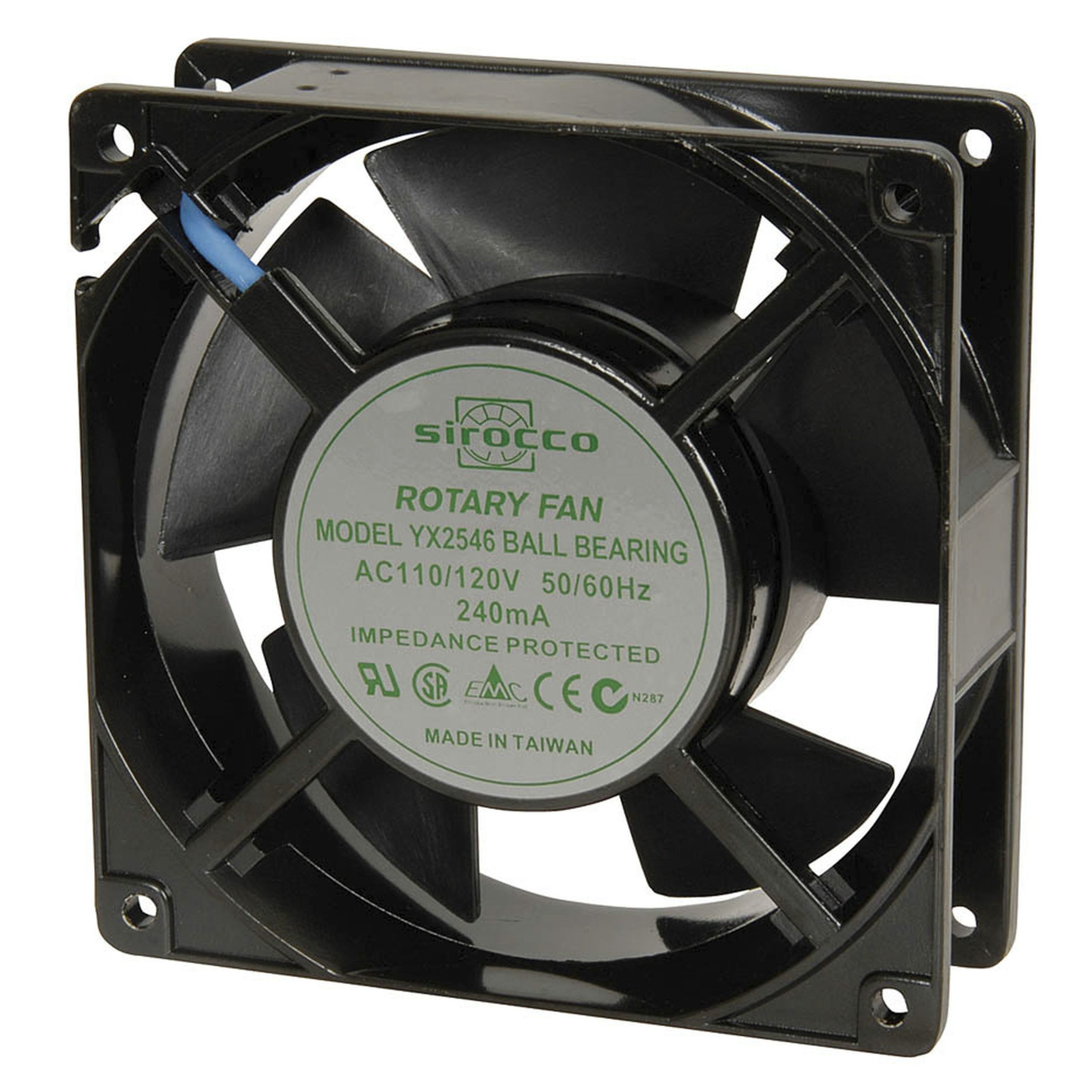 FAN 115VAC 120X120X38MM BALL/B