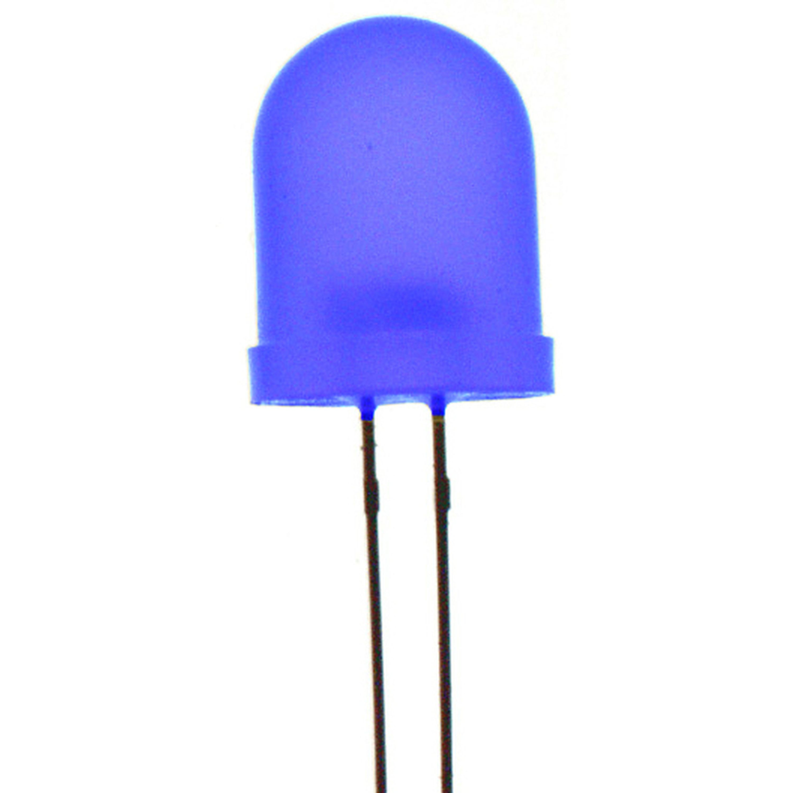 Blue 5mm LED Flashing 900mcd Round Diffused