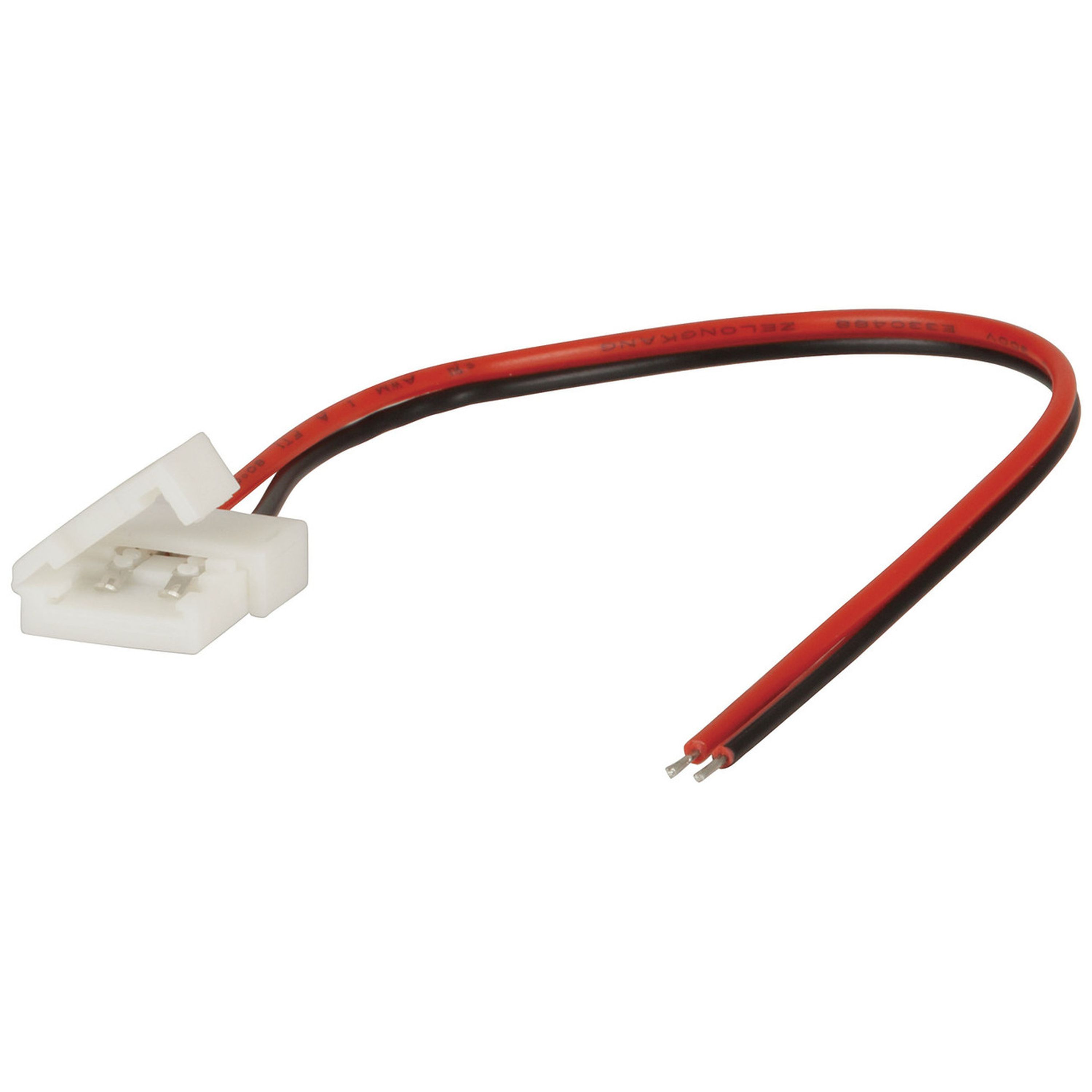 2 Pin LED Strip Connector to Bare Wire Lead